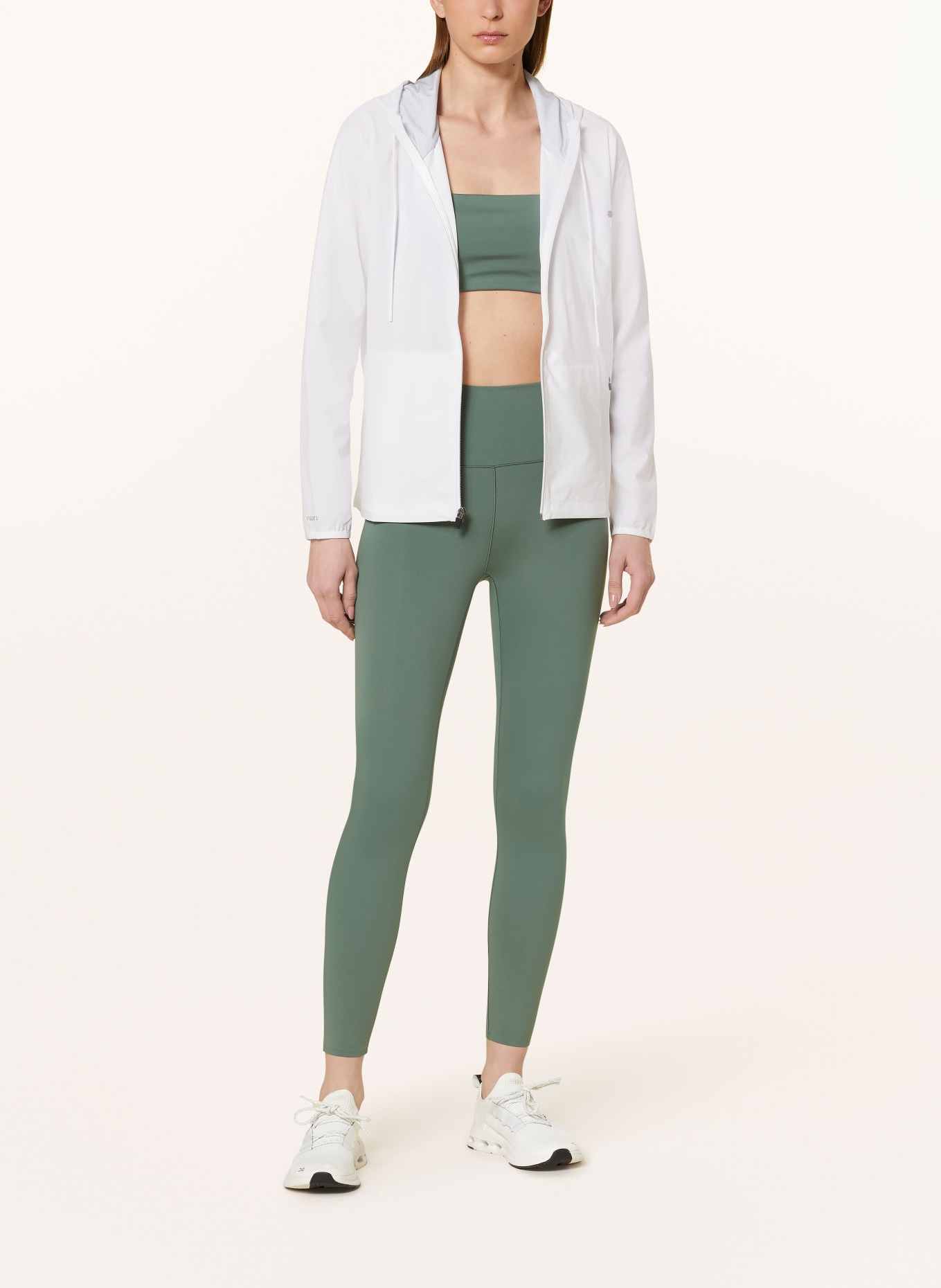 vuori Training jacket, Color: WHITE (Image 2)