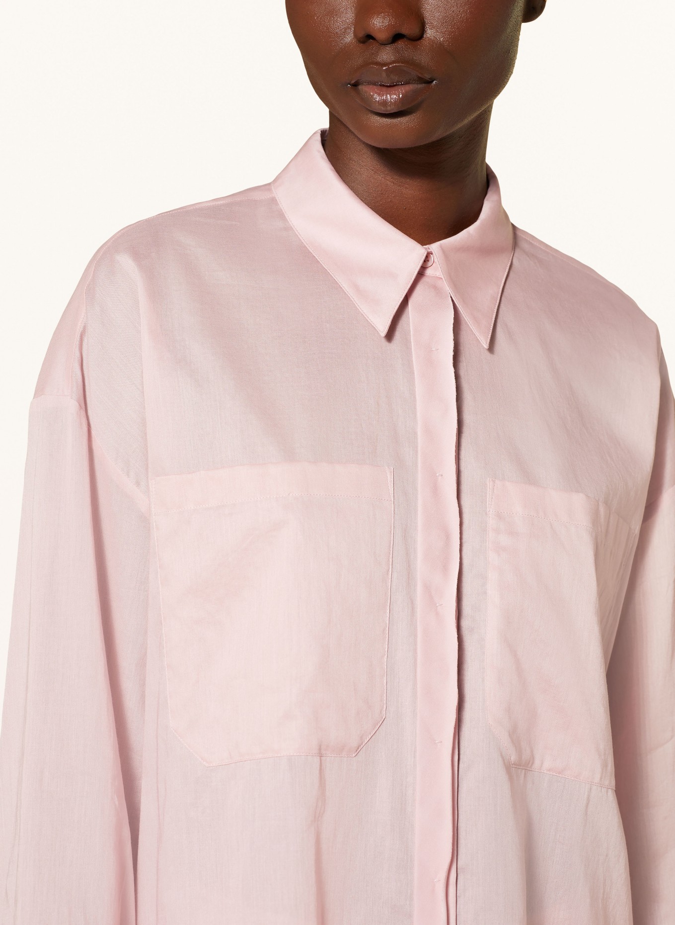 DOROTHEE SCHUMACHER Shirt blouse with frills, Color: ROSE (Image 4)