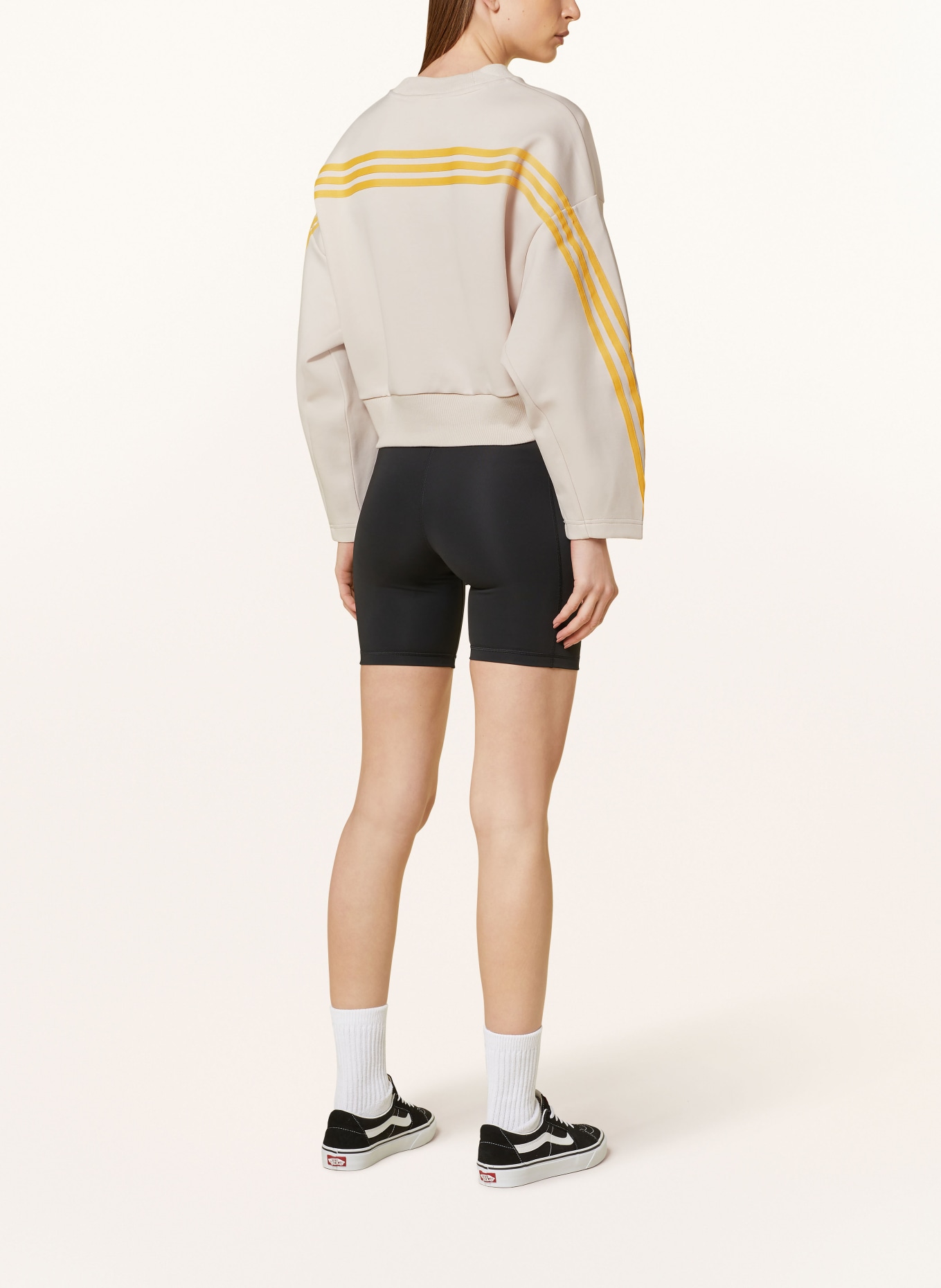 adidas Sweatshirt FUTURE ICONS, Farbe: ROSÉ/ HELLORANGE (Bild 3)