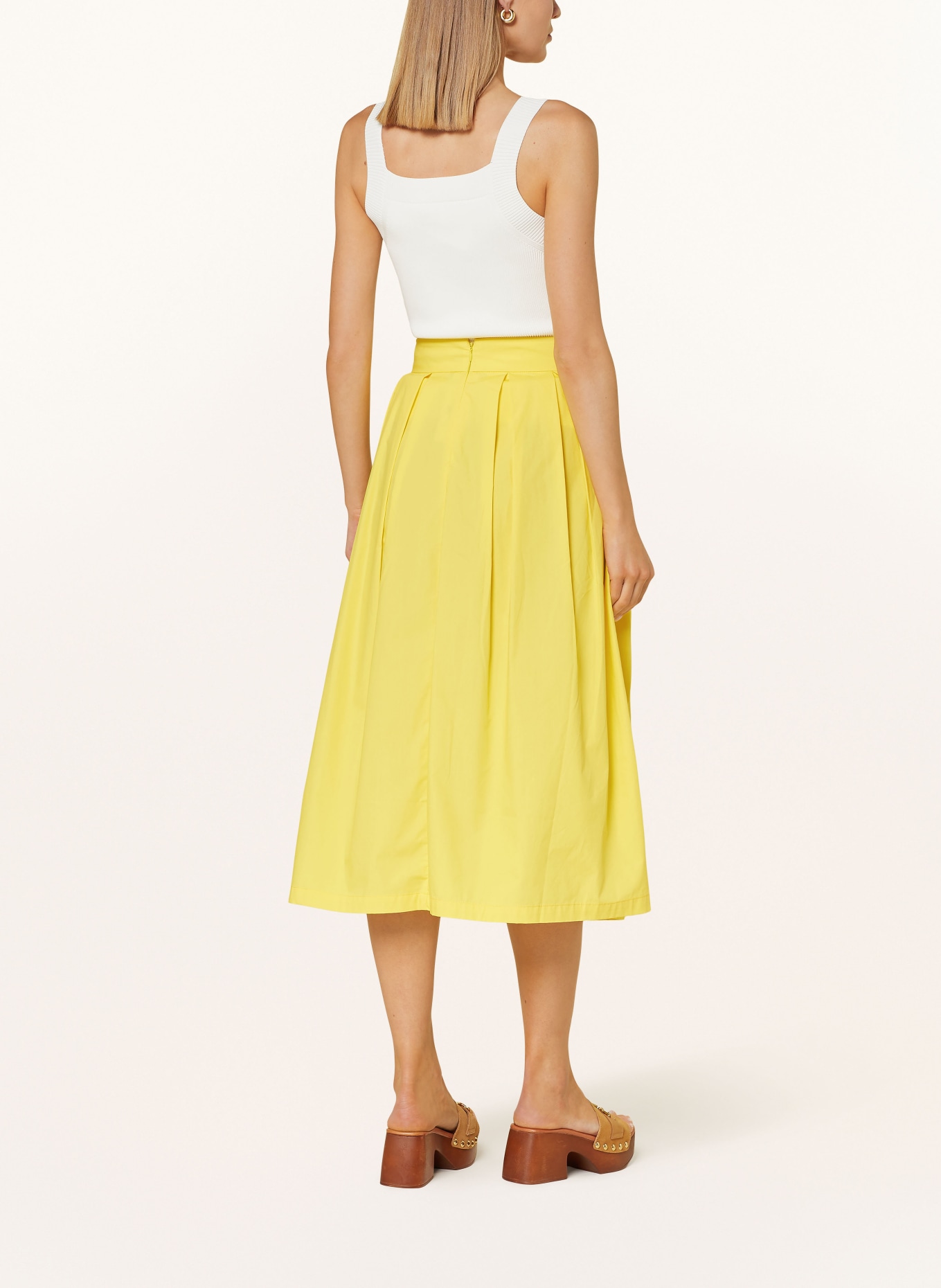 oui Skirt, Color: YELLOW (Image 3)