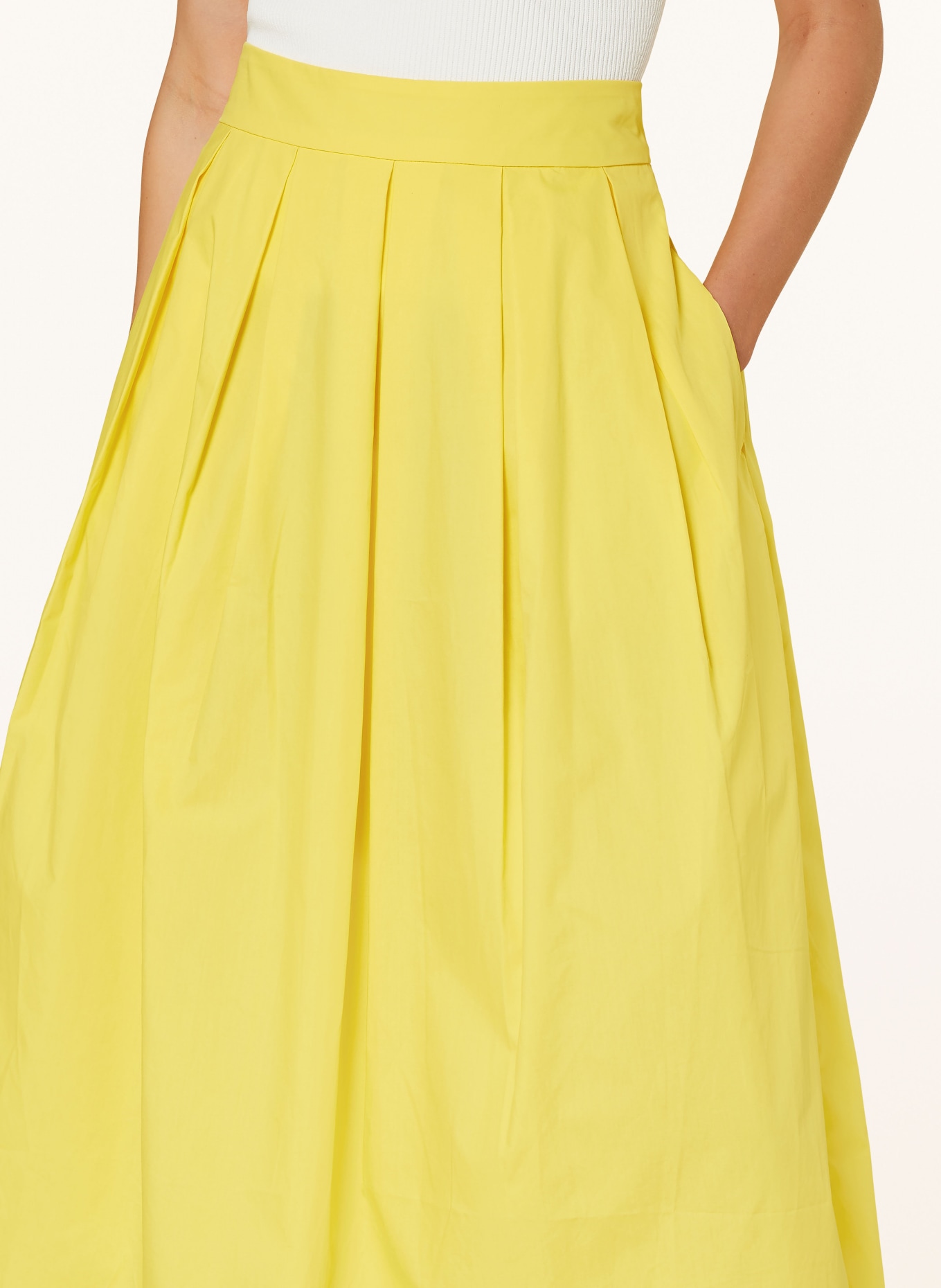 oui Skirt, Color: YELLOW (Image 4)