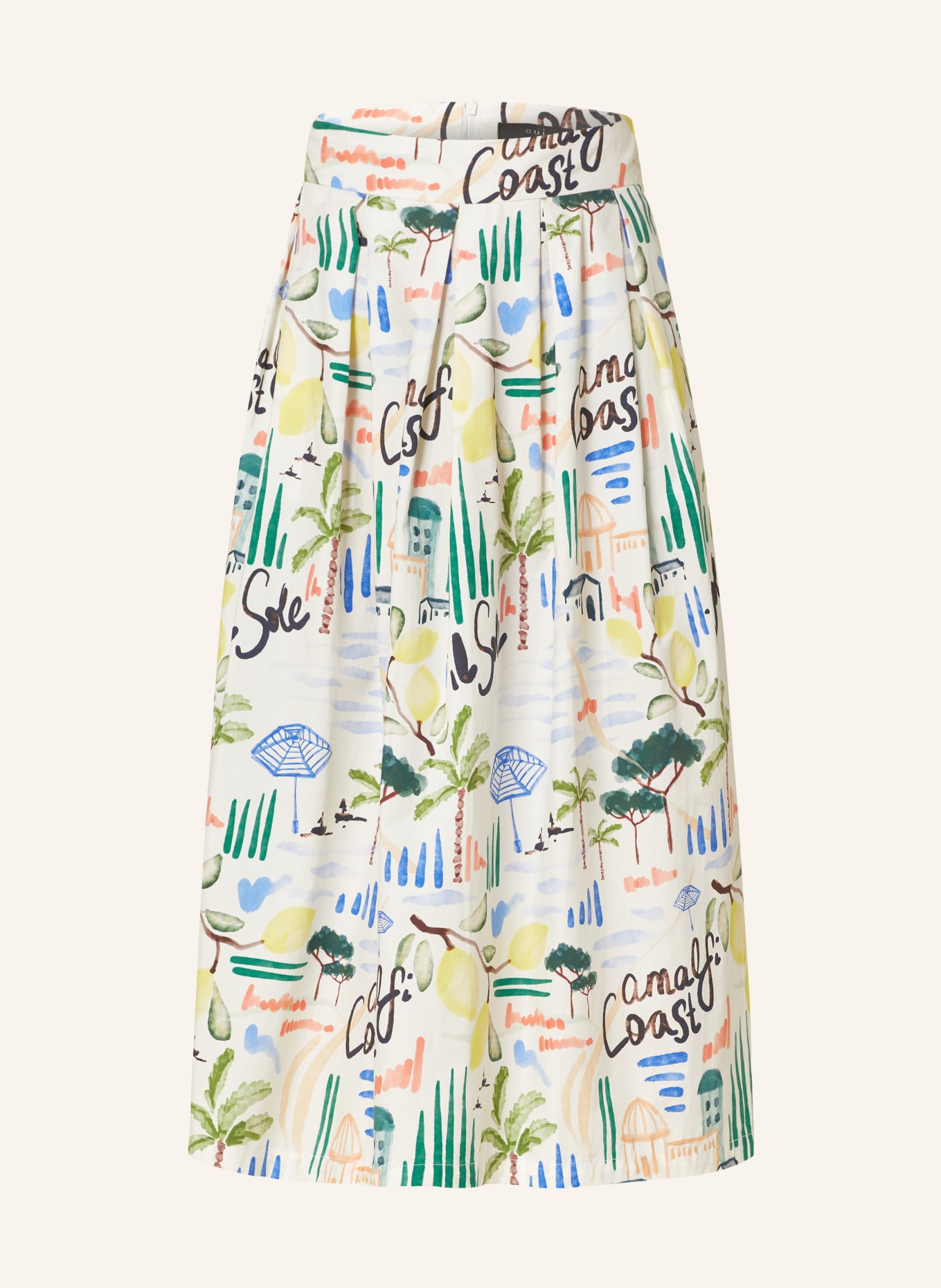 oui Skirt, Color: GREEN/ BLUE/ YELLOW (Image 1)