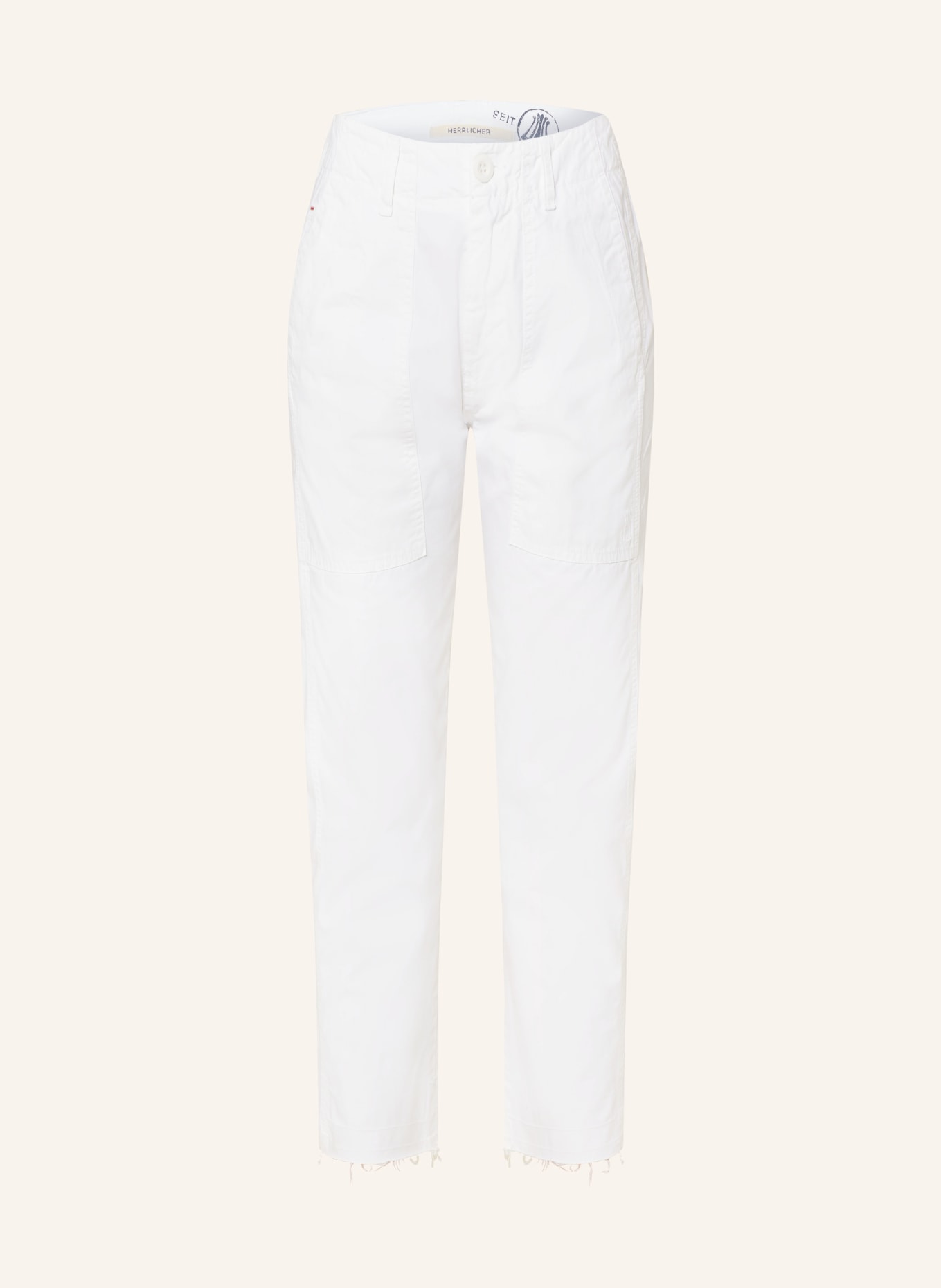 Herrlicher 7/8 trousers FATIQUE, Color: WHITE (Image 1)