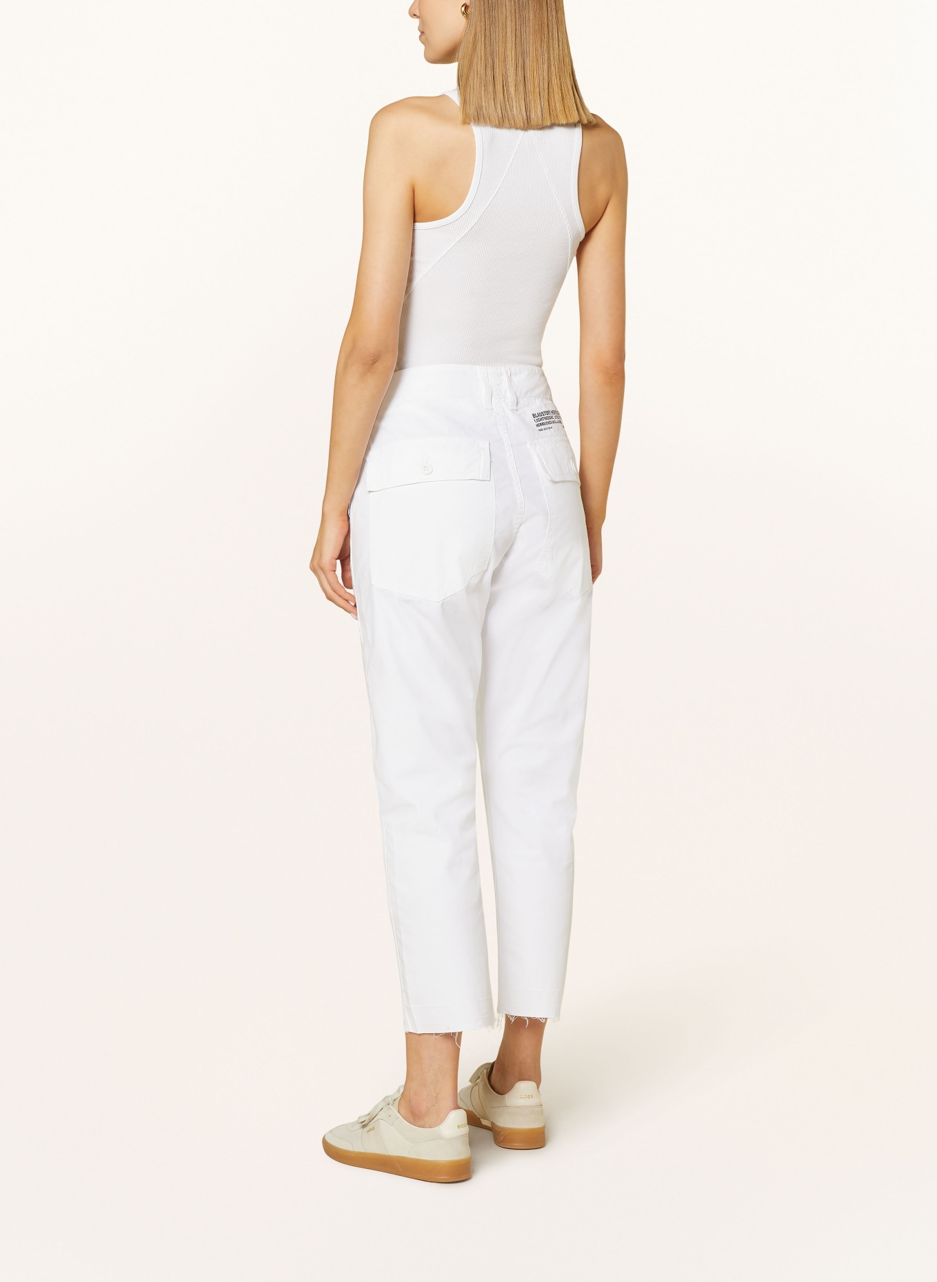 Herrlicher 7/8 trousers FATIQUE, Color: WHITE (Image 3)