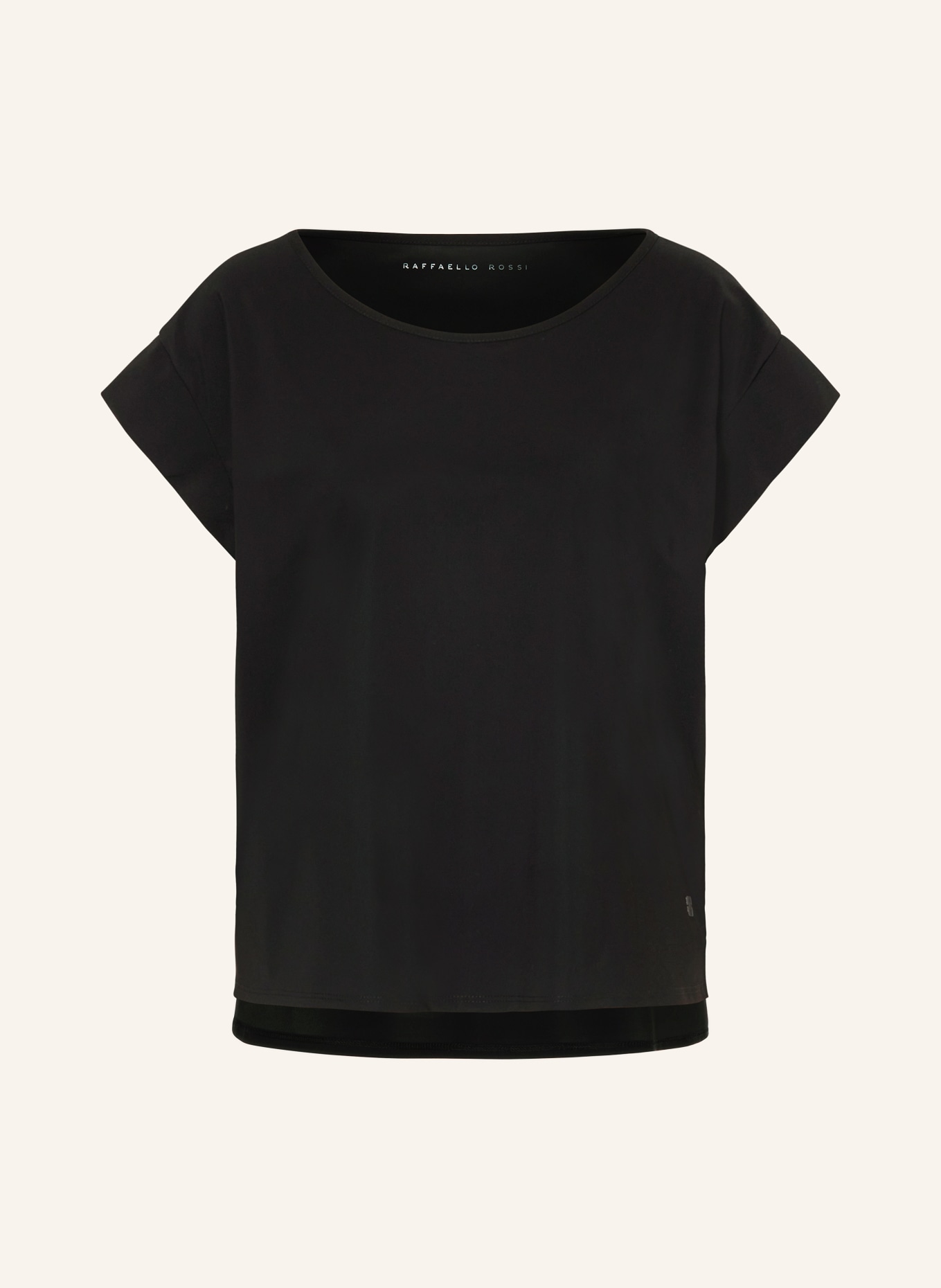 RAFFAELLO ROSSI T-shirt GRIT, Color: BLACK (Image 1)