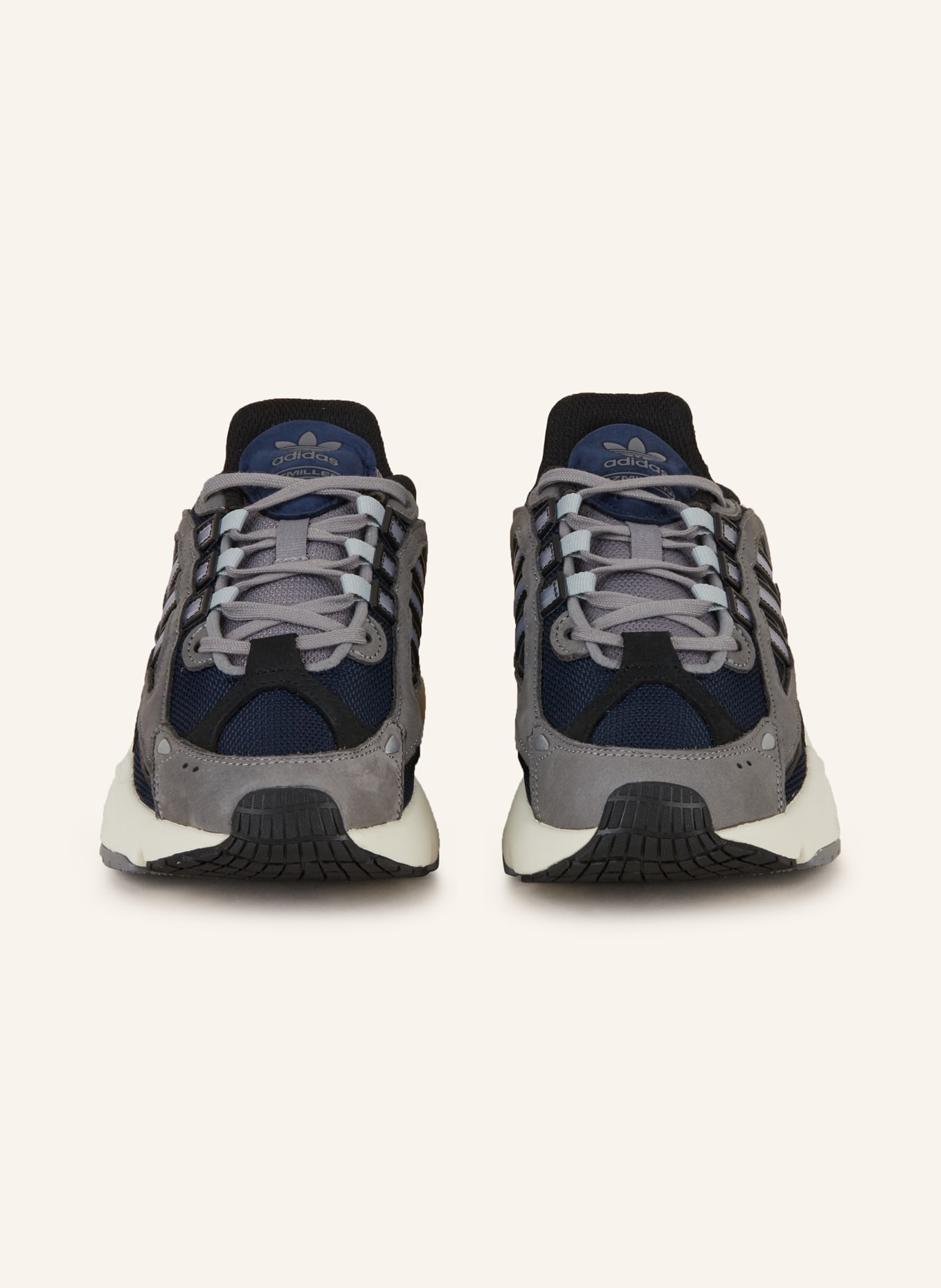 adidas Originals Sneakersy OZMILLEN, Kolor: SZARY/ GRANATOWY (Obrazek 3)