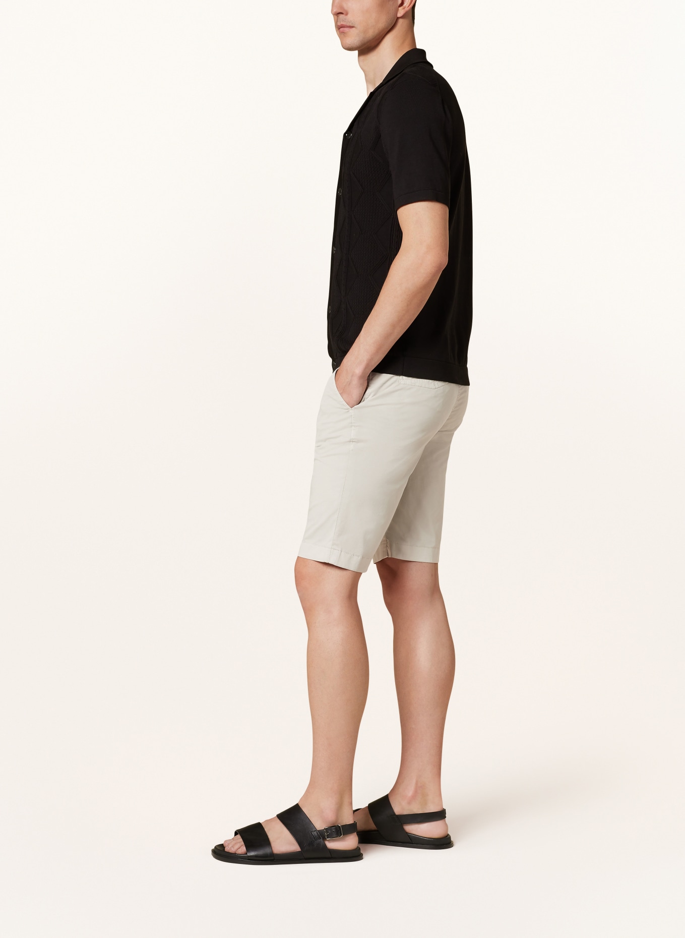 BALDESSARINI Shorts Regular Fit, Farbe: HELLBRAUN (Bild 4)