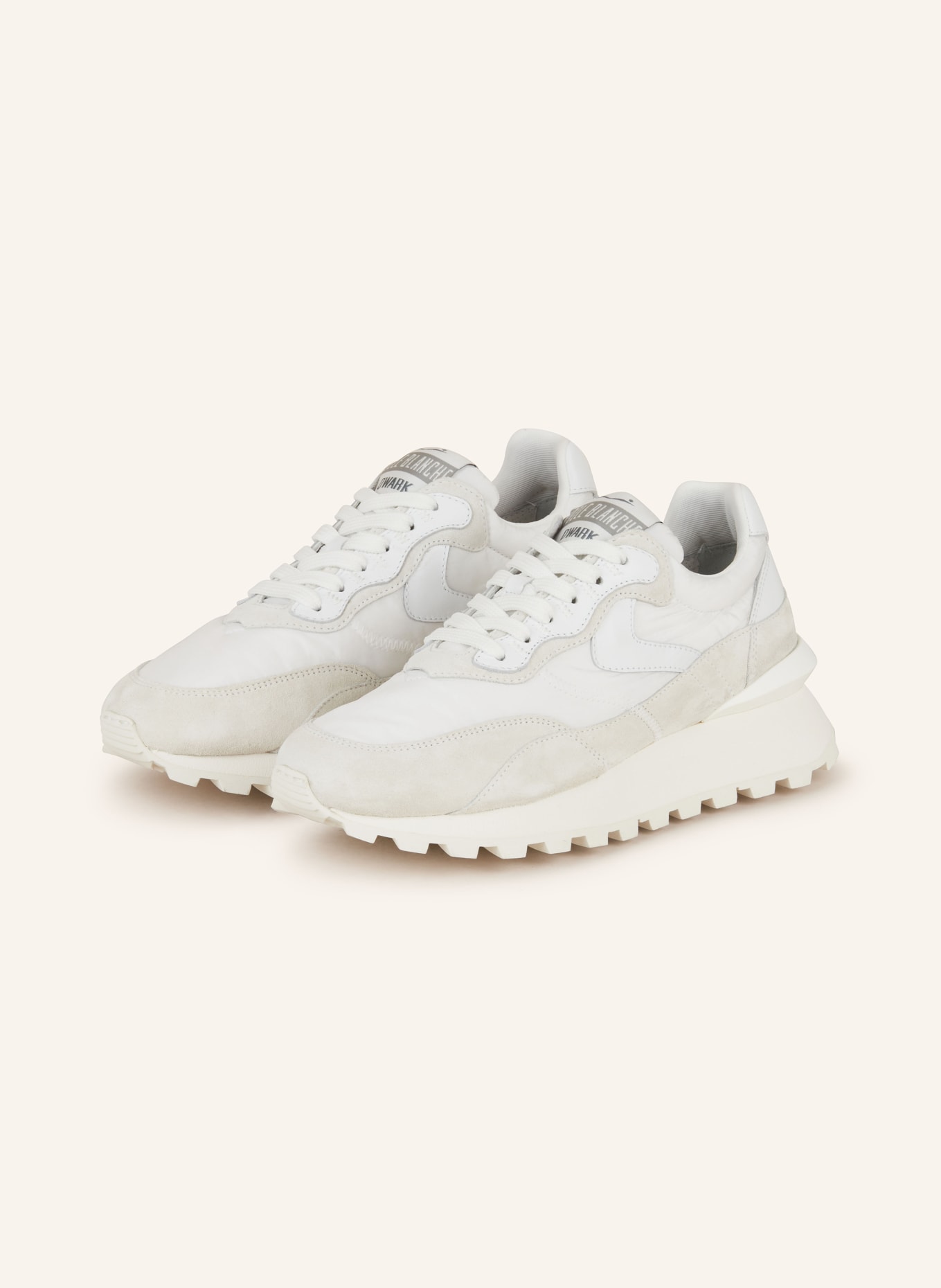 VOILE BLANCHE Sneakers QWARK HYPE, Color: WHITE/ LIGHT GRAY (Image 1)