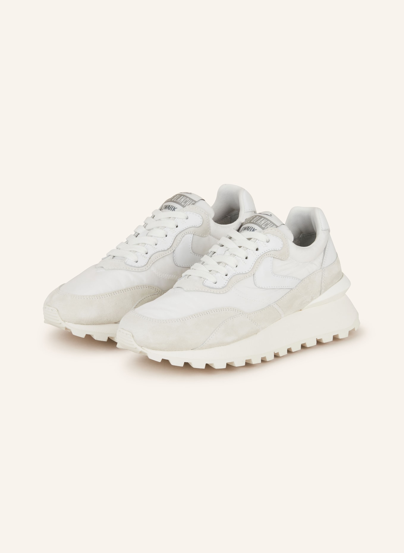 VOILE BLANCHE Sneakersy QWARK HYPE, Kolor: BIAŁY/ JASNOCZARY (Obrazek 1)