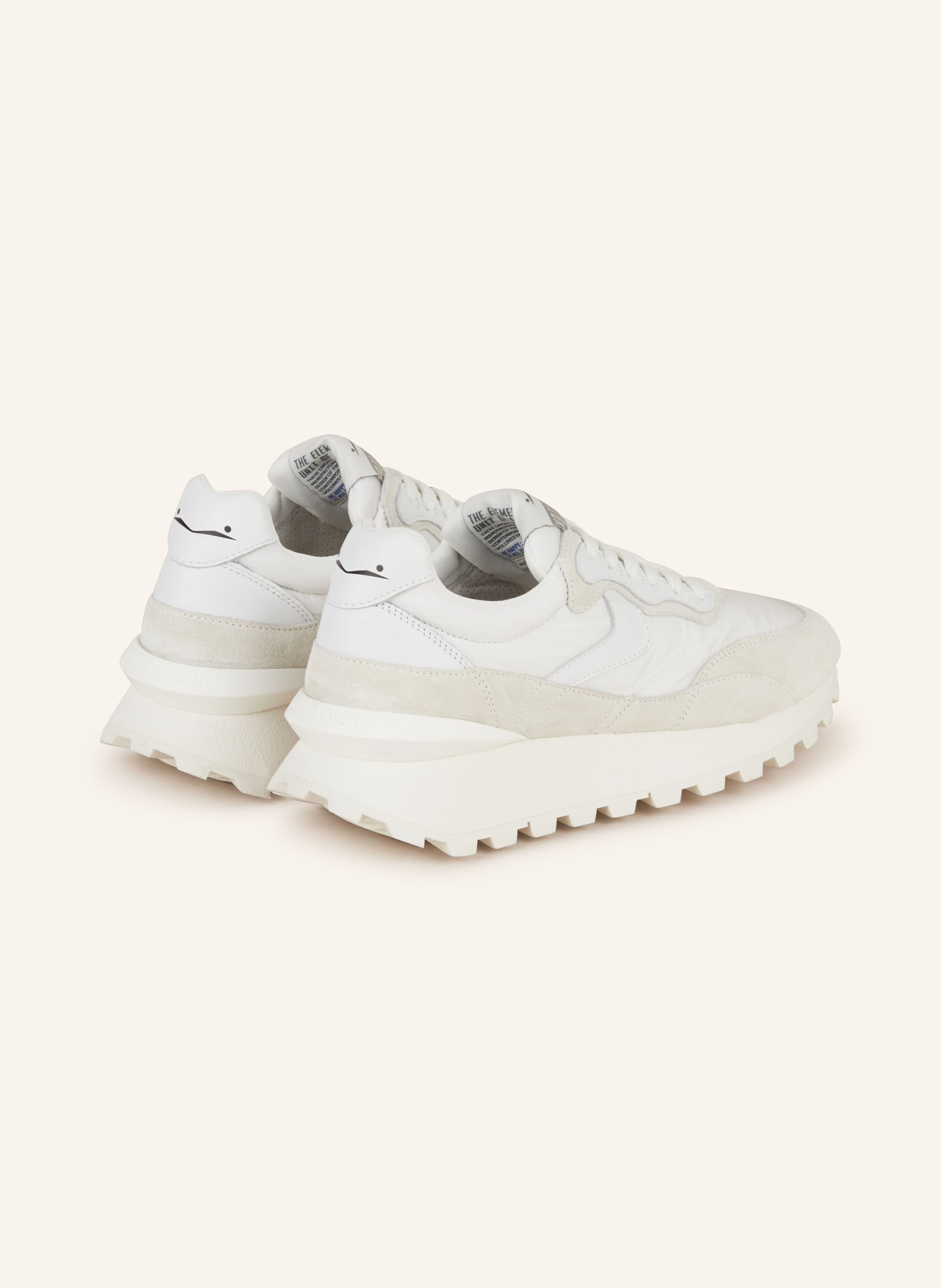 VOILE BLANCHE Sneakers QWARK HYPE, Color: WHITE/ LIGHT GRAY (Image 2)