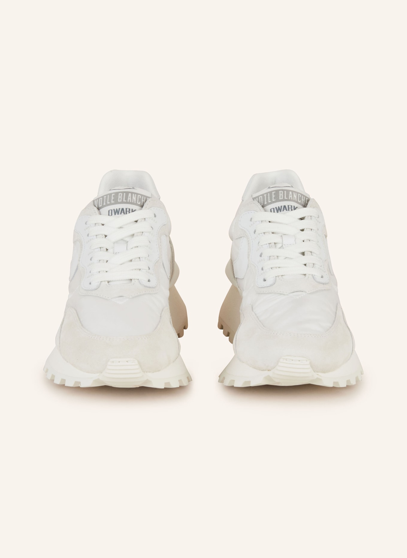 VOILE BLANCHE Sneakers QWARK HYPE, Color: WHITE/ LIGHT GRAY (Image 3)