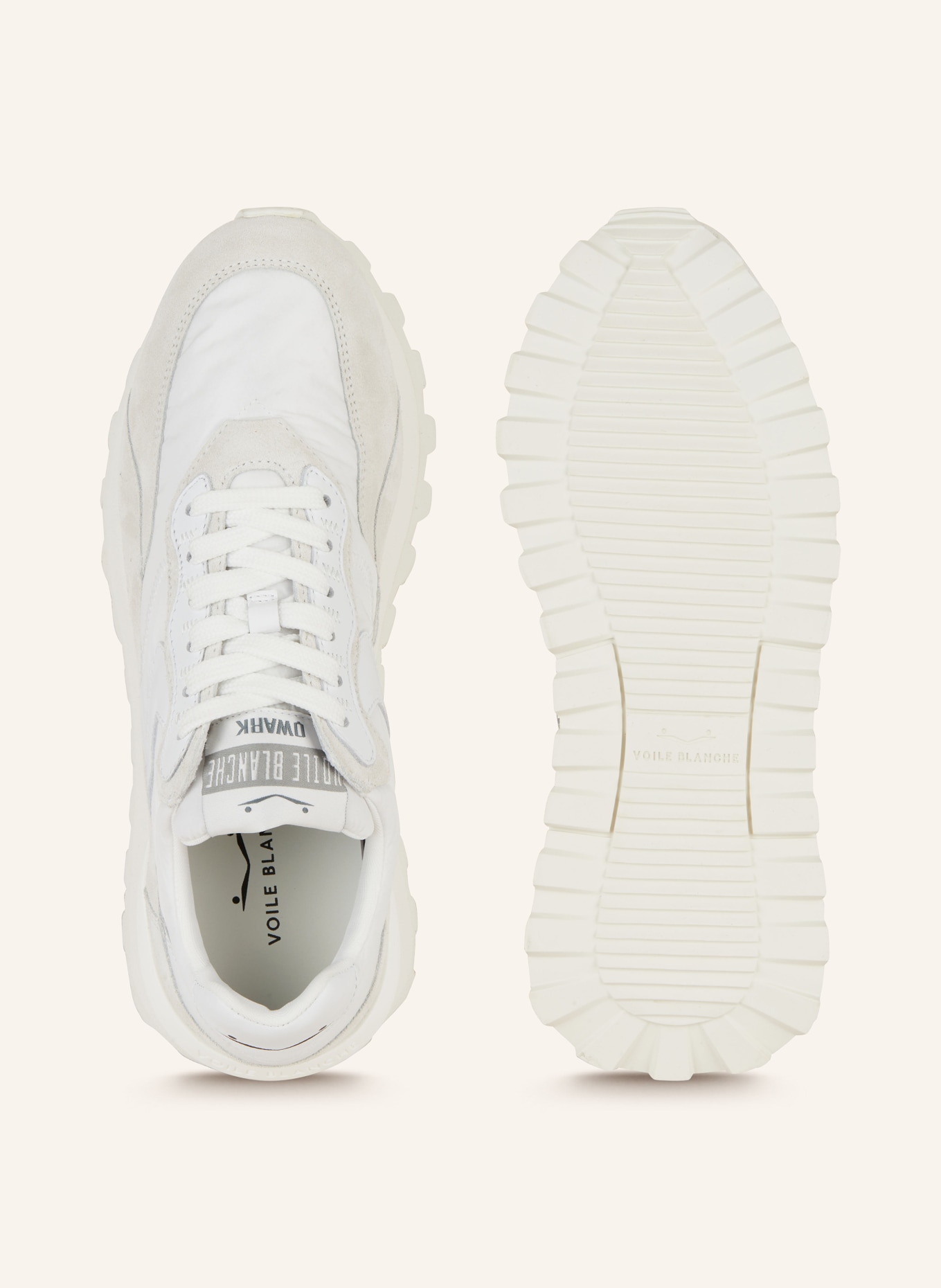 VOILE BLANCHE Sneaker QWARK HYPE, Farbe: WEISS/ HELLGRAU (Bild 5)