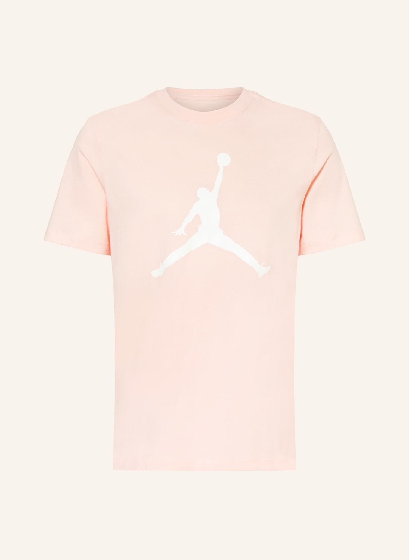 JORDAN T-shirt JORDAN JUMPMAN, Kolor: RÓŻOWOZLOTY (Obrazek 1)