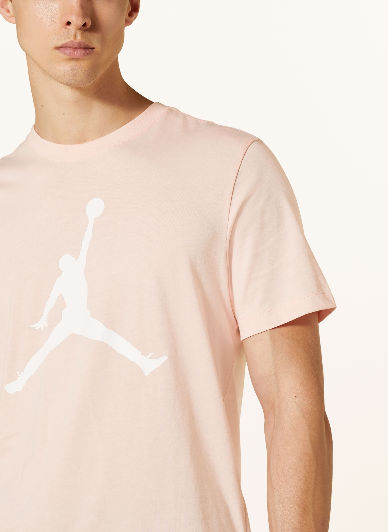 JORDAN T-shirt JORDAN JUMPMAN, Color: ROSE GOLD (Image 4)