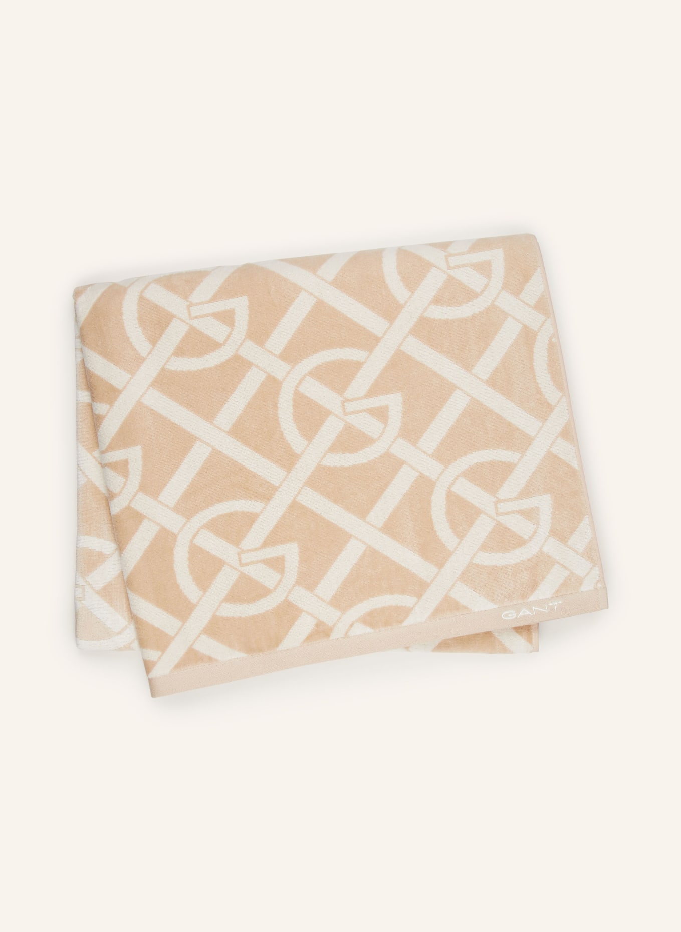 GANT HOME Beach towel, Color: BEIGE/ WHITE (Image 2)