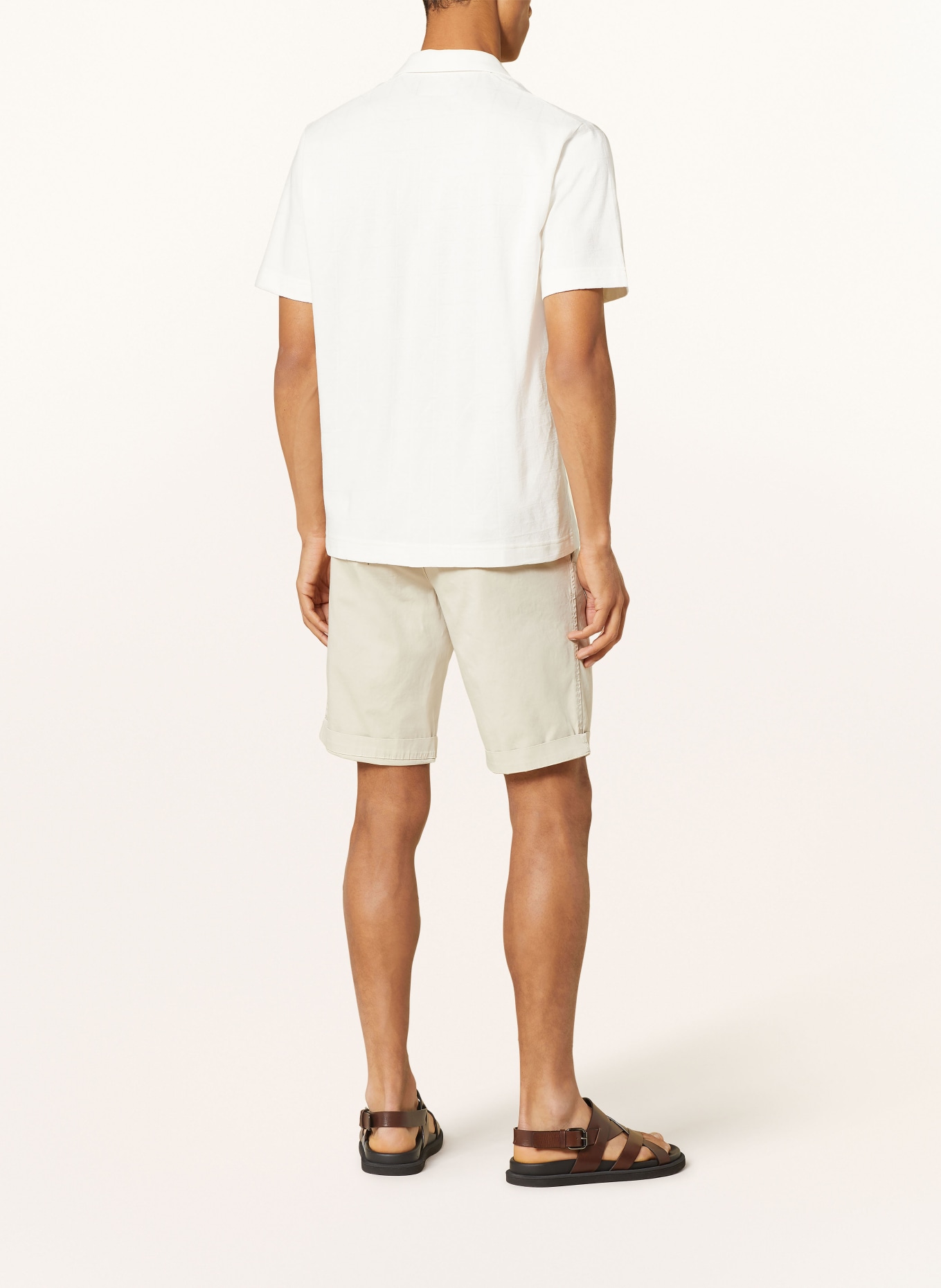 MASON'S Chino shorts TORINO slim fit, Color: CREAM (Image 3)