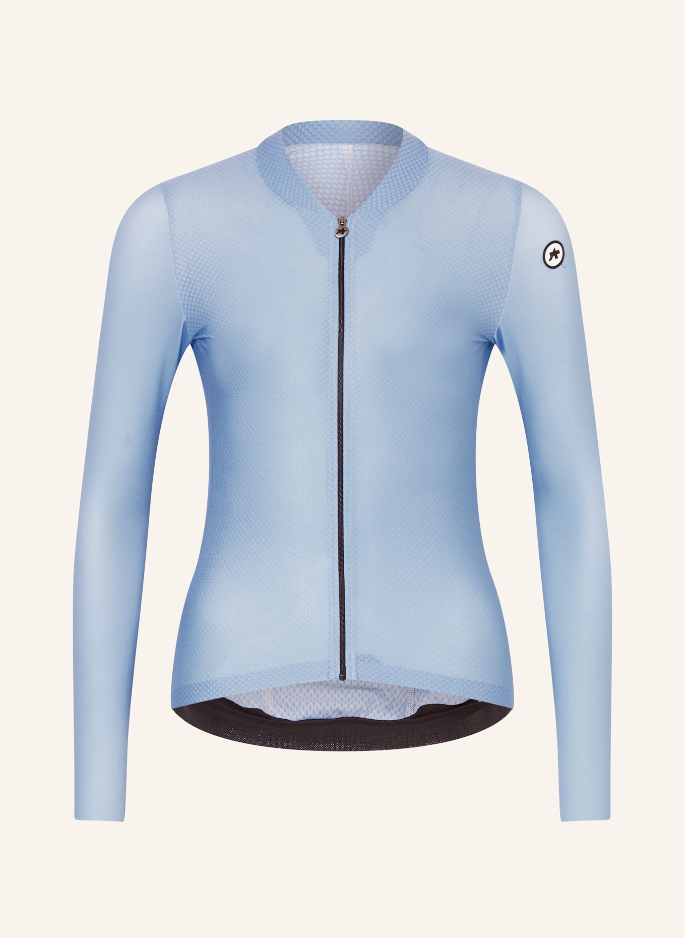 ASSOS Cycling jersey UMA GT DRYLITE, Color: LIGHT BLUE/ BLACK (Image 1)