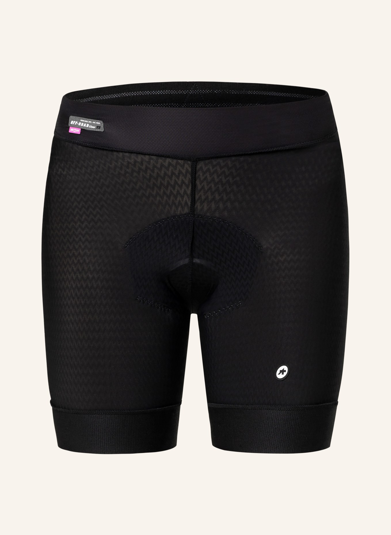 ASSOS Cycling shorts TRAIL TACTICA with padded insert, Color: BLACK (Image 1)