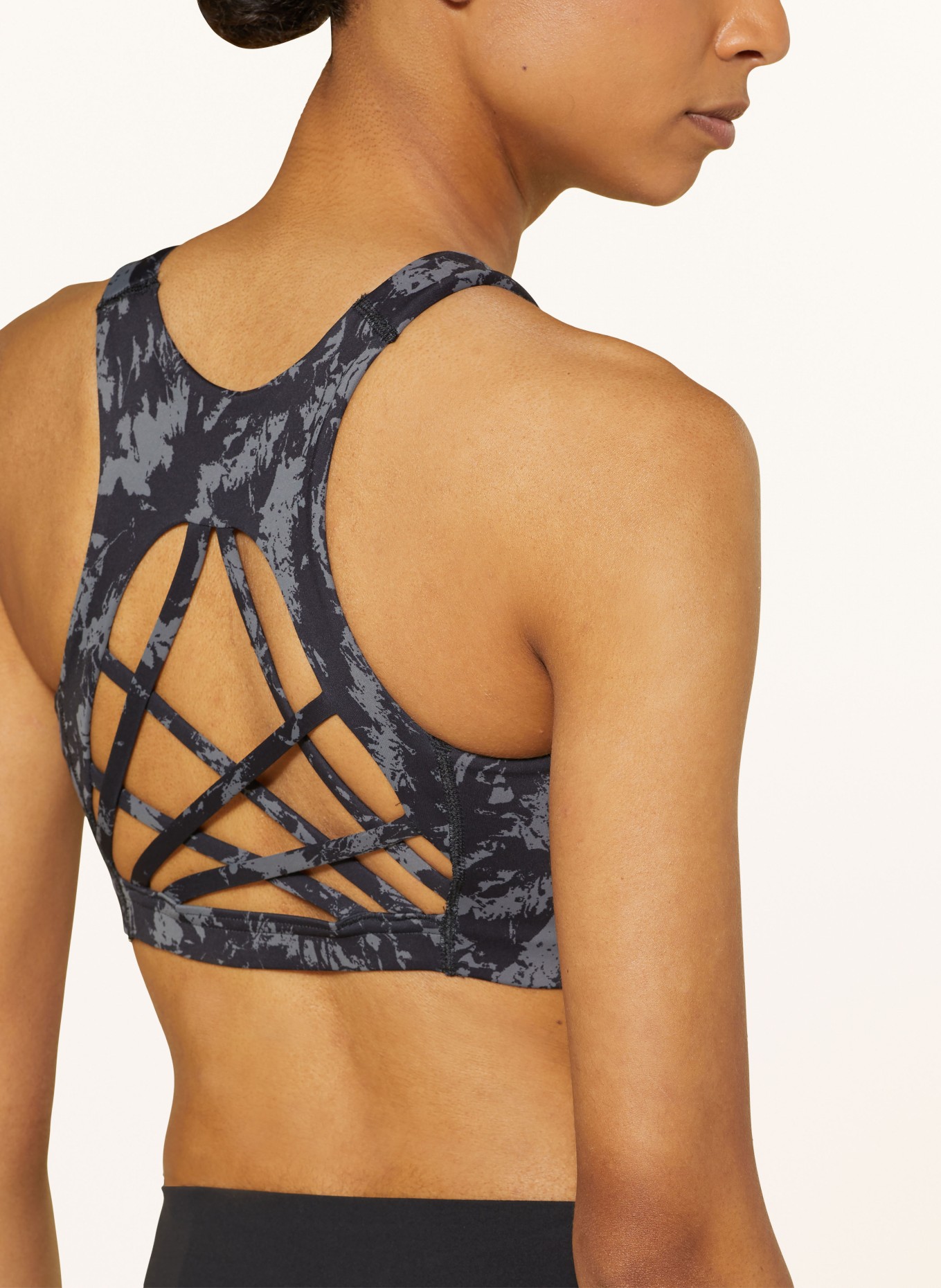 Nike Sports bra ALATE CURVE, Color: BLACK/ GRAY (Image 4)