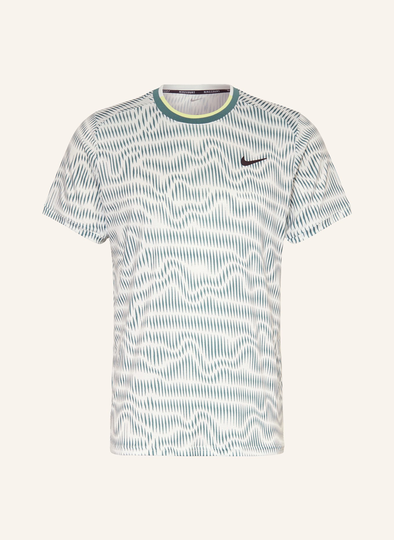 Nike Běžecké tričko RISE 365, Barva: ZELENÁ/ MÁTOVÁ (Obrázek 1)