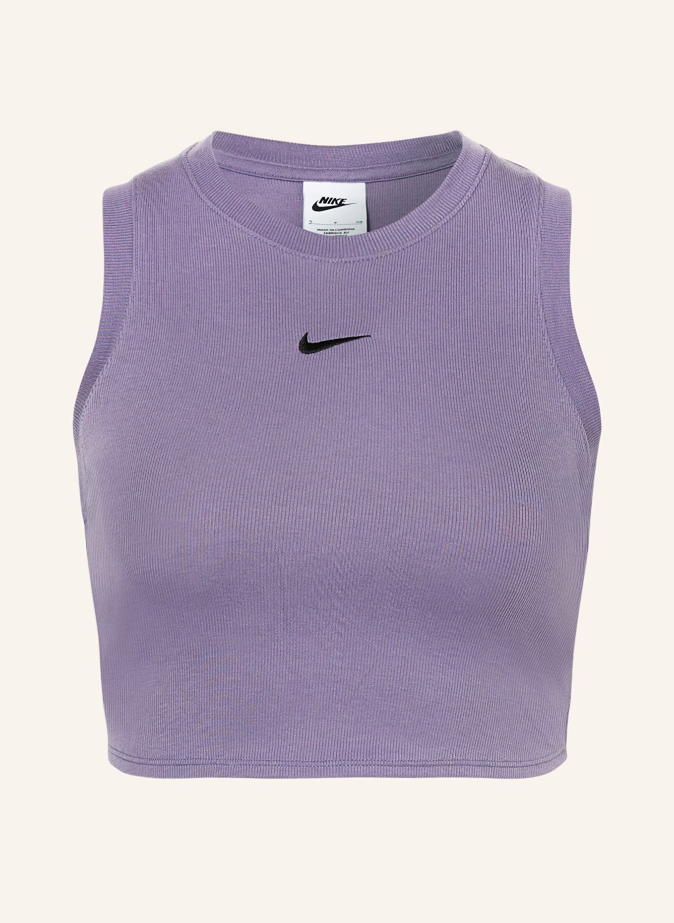 Nike Cropped-Top ESSENTIALS, Farbe: LILA (Bild 1)