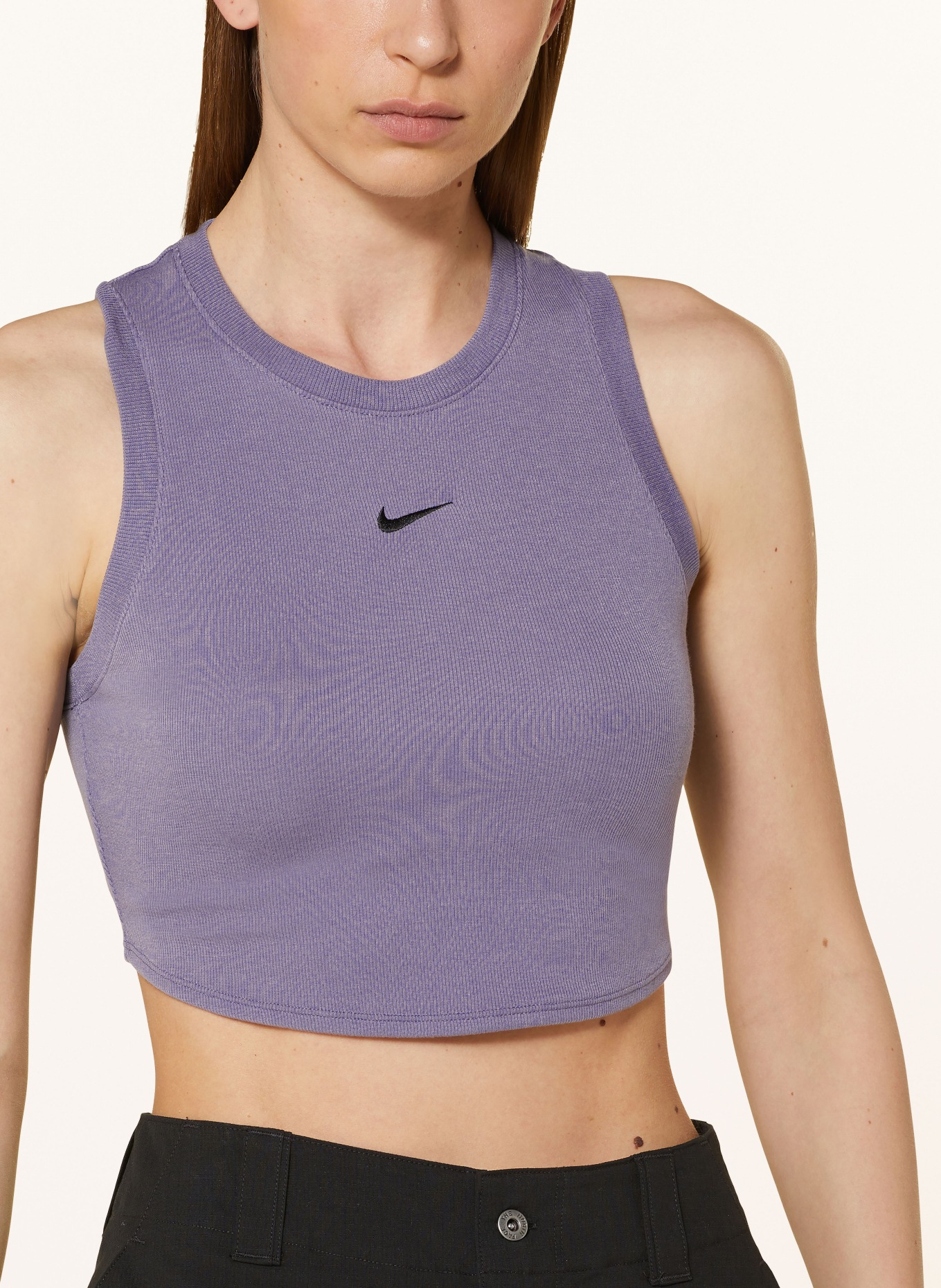 Nike Cropped top ESSENTIALS, Color: PURPLE (Image 4)