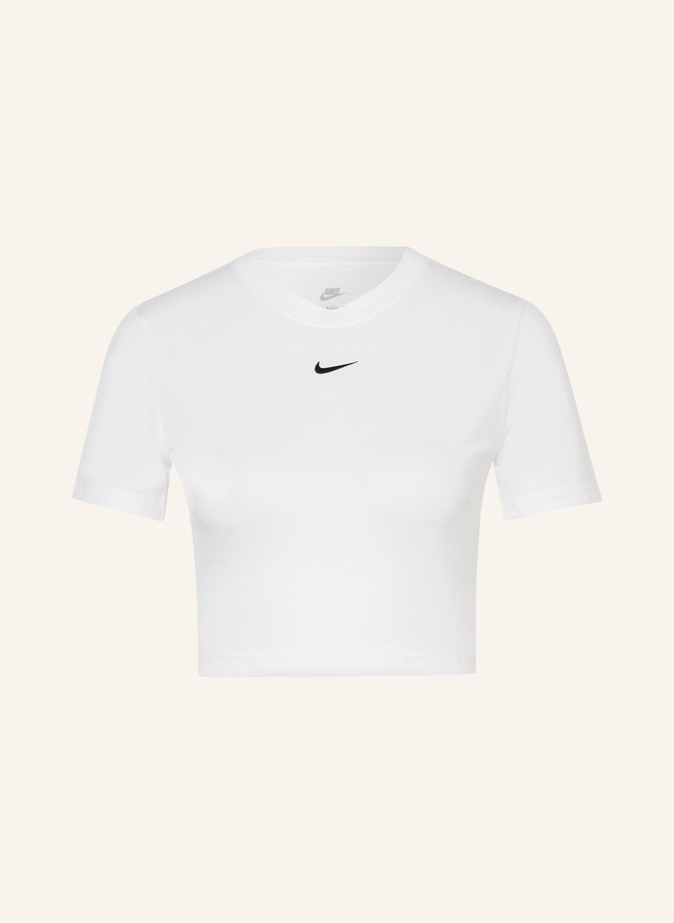 Nike Cropped shirt, Color: WHITE (Image 1)