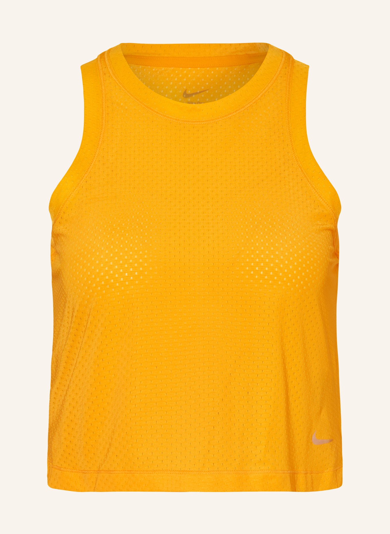 Nike Tank top ONE CLASSIC BREATHE, Kolor: POMARAŃCZOWY (Obrazek 1)