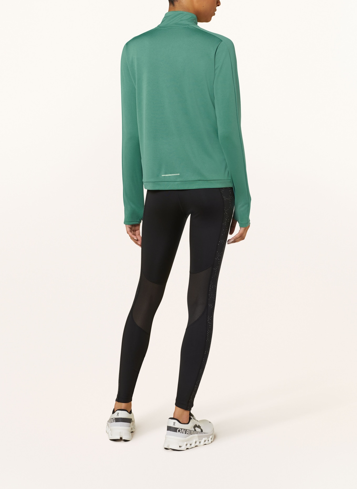 Nike Running shirt DRI-FIT SWOOSH, Color: GREEN (Image 3)