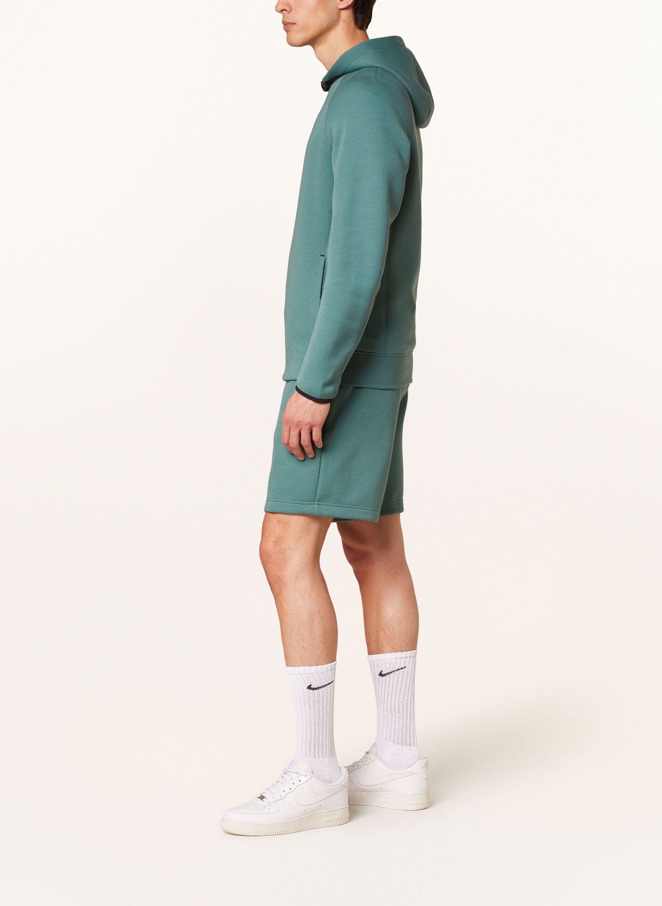 Nike Mikina s kapucí, Barva: ZELENÁ (Obrázek 4)