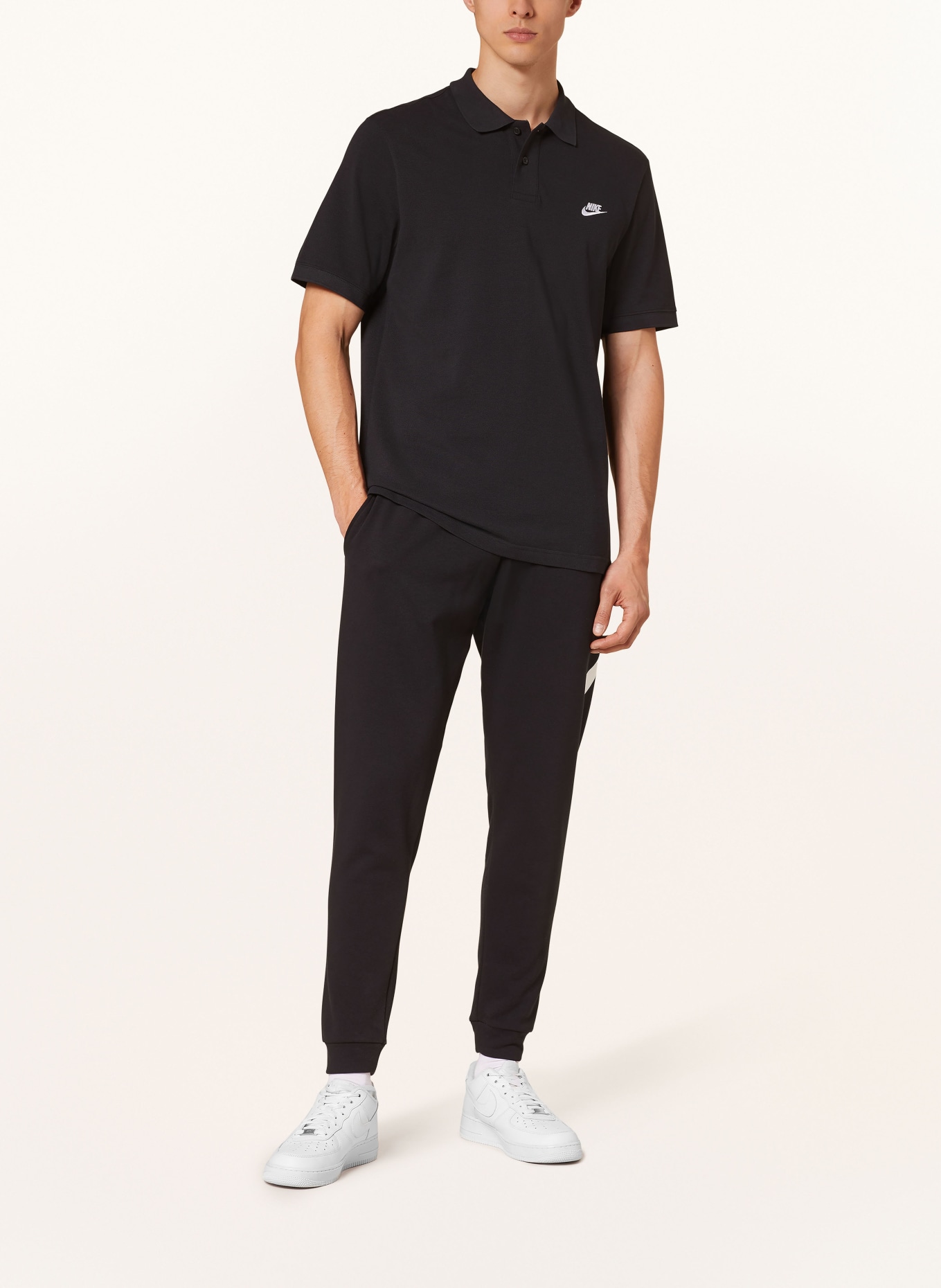 Nike Piqué polo shirt, Color: BLACK (Image 2)