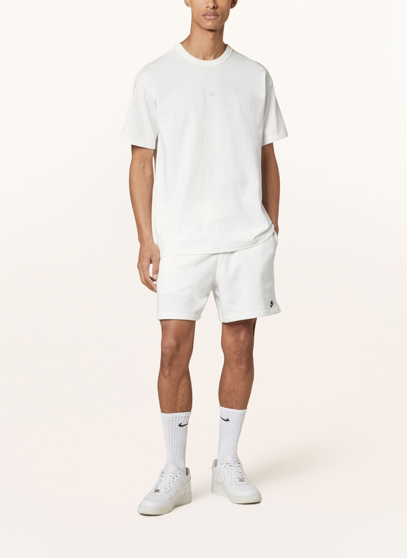 Nike Sweat shorts CLUB, Color: ECRU (Image 2)