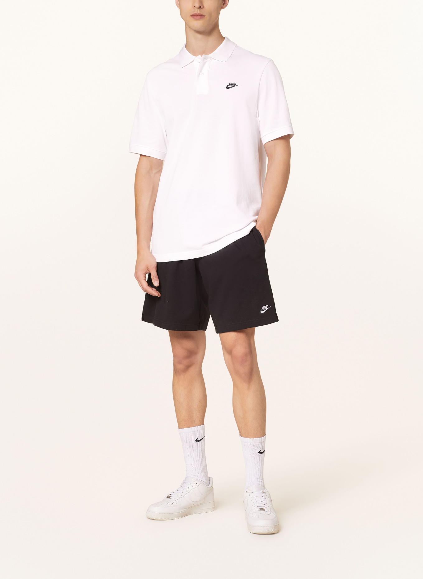 Nike Piqué polo shirt, Color: WHITE (Image 2)