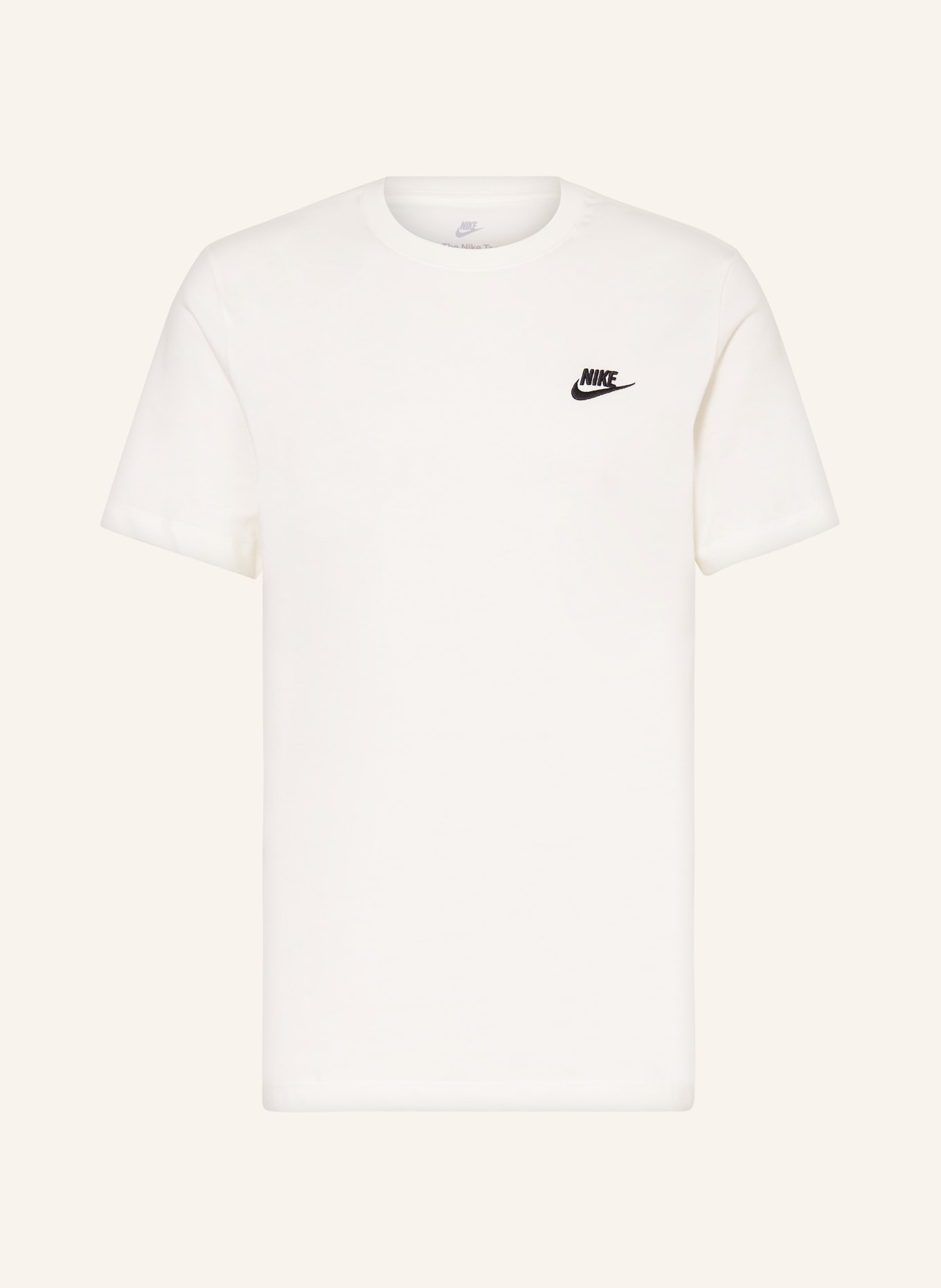 Nike T-shirt, Color: WHITE (Image 1)