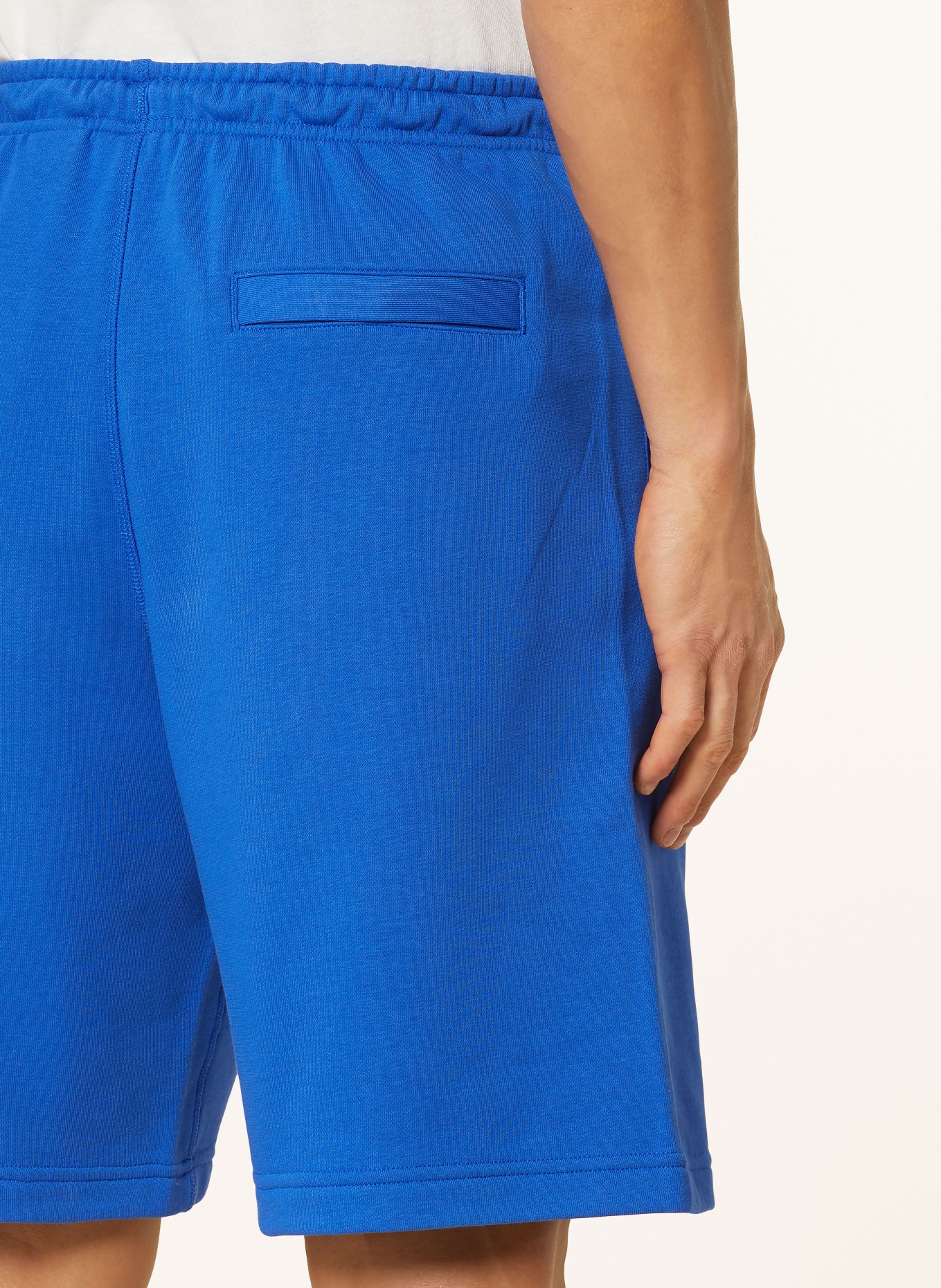 Nike Sweat shorts CLUB, Color: BLUE/ WHITE/ ORANGE (Image 6)