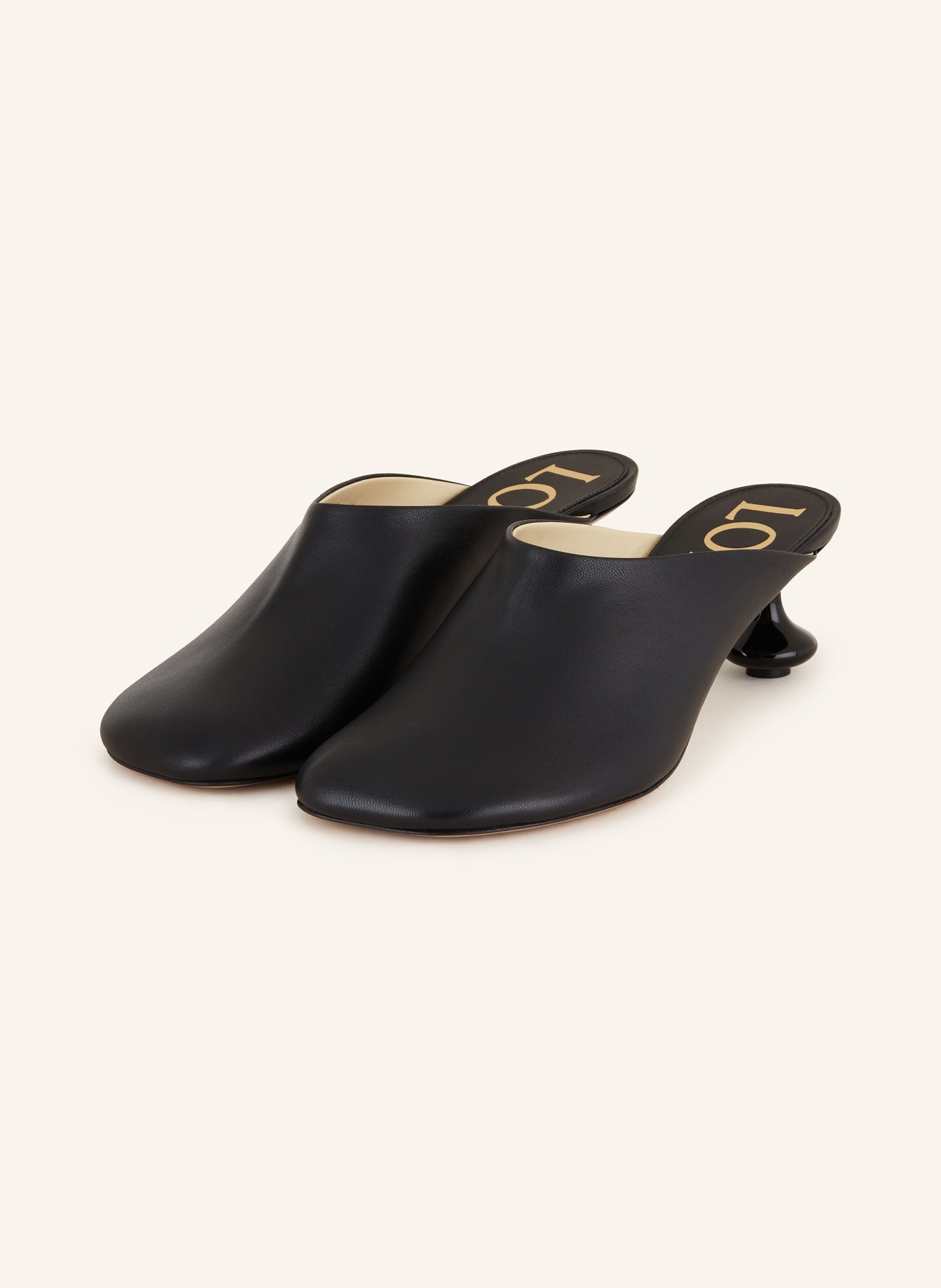 LOEWE Mules TOY: BLACK