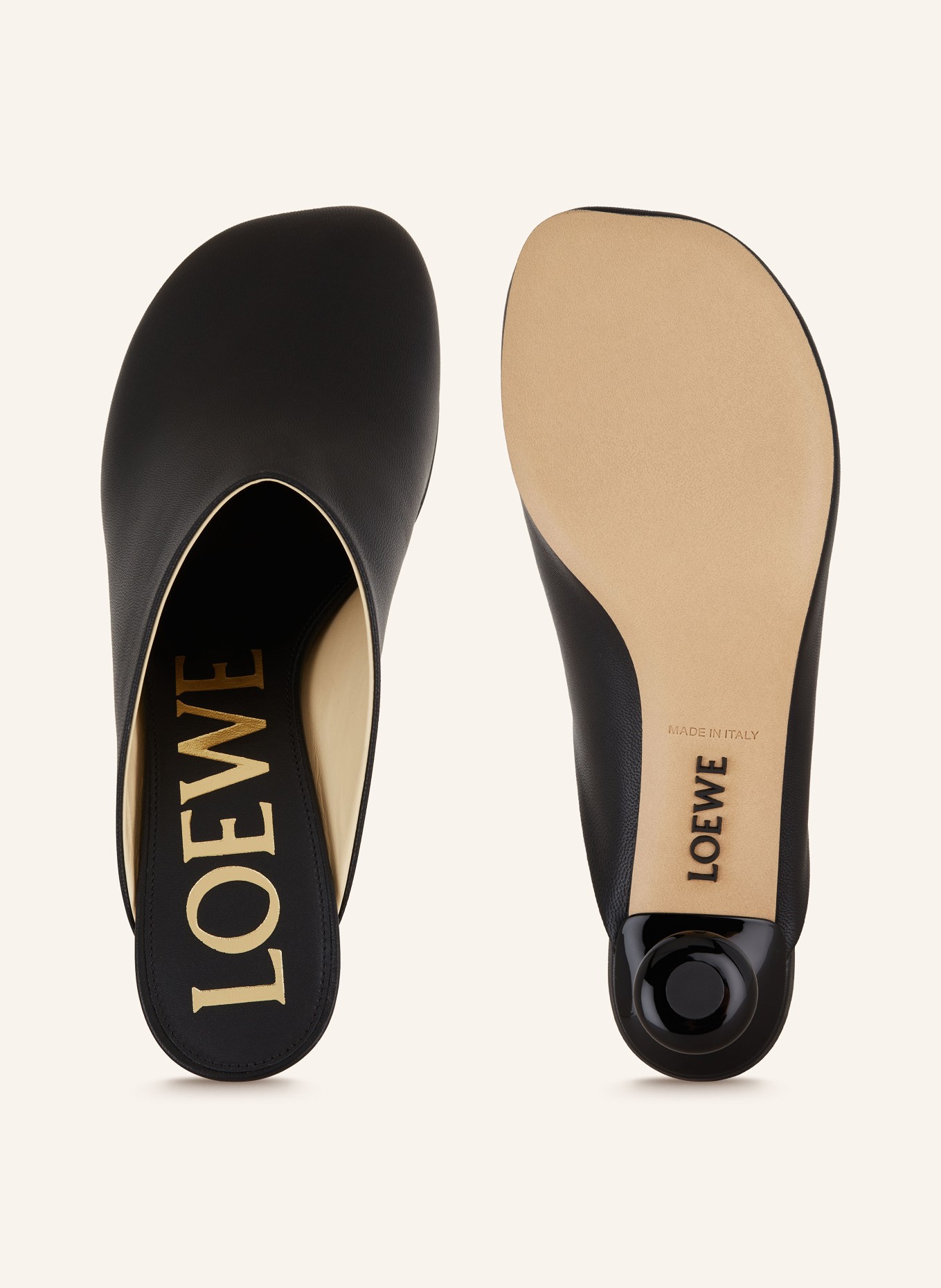 LOEWE Mules TOY: BLACK