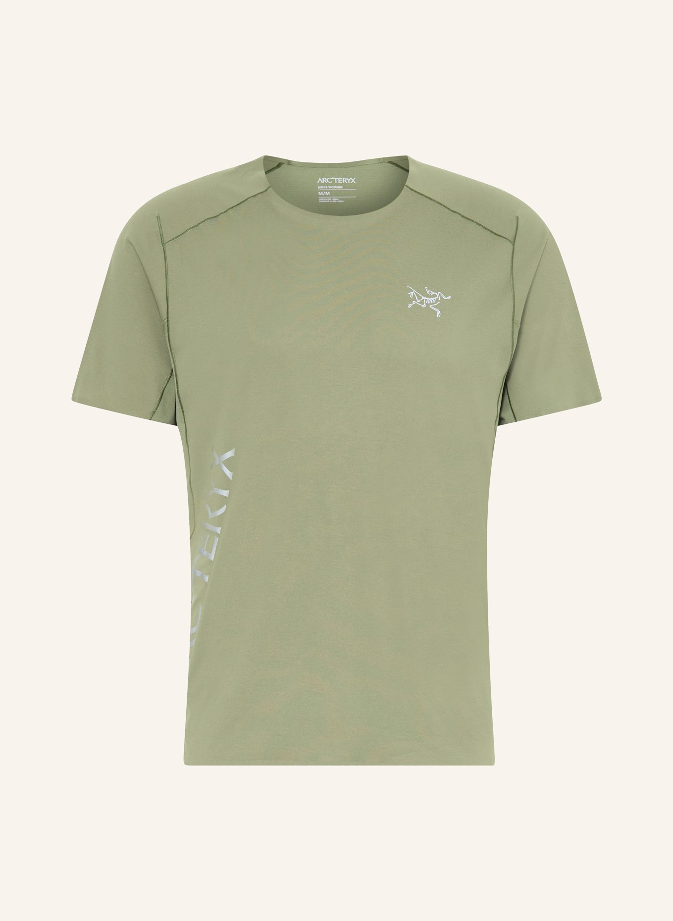 ARC'TERYX T-shirt NORVAN, Color: LIGHT GREEN (Image 1)