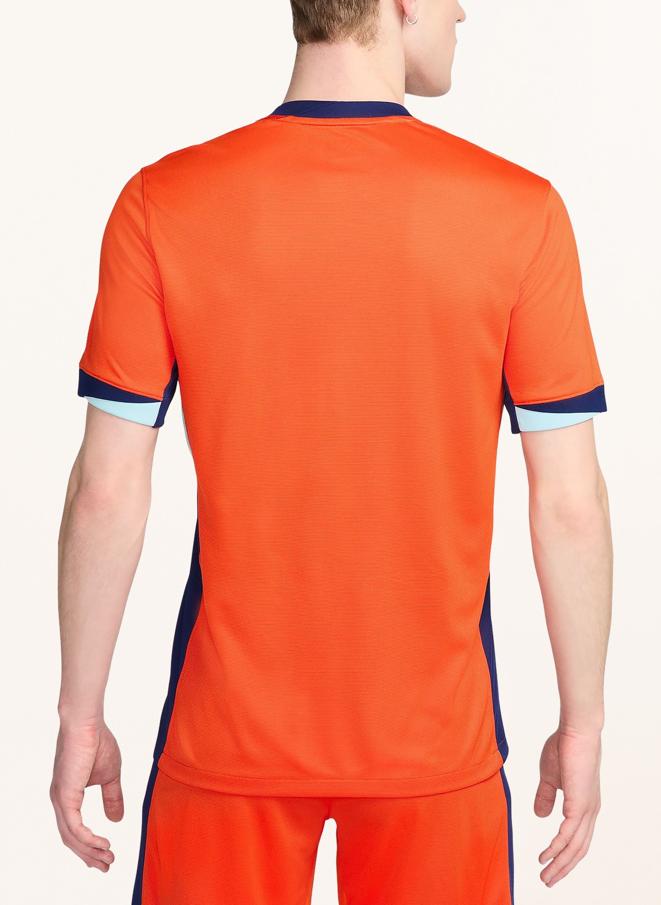 Nike Home jersey Netherlands 2024/25 for men, Color: ORANGE/ DARK BLUE (Image 3)