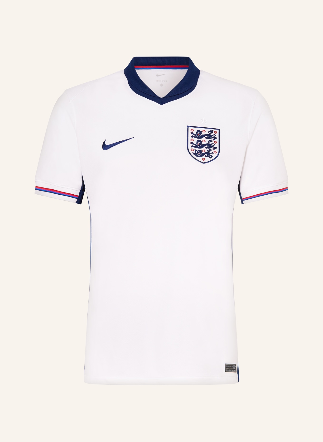Nike Domácí dres Velké Británie 2024/25 pro muže, Barva: BÍLÁ/ TMAVĚ MODRÁ (Obrázek 1)
