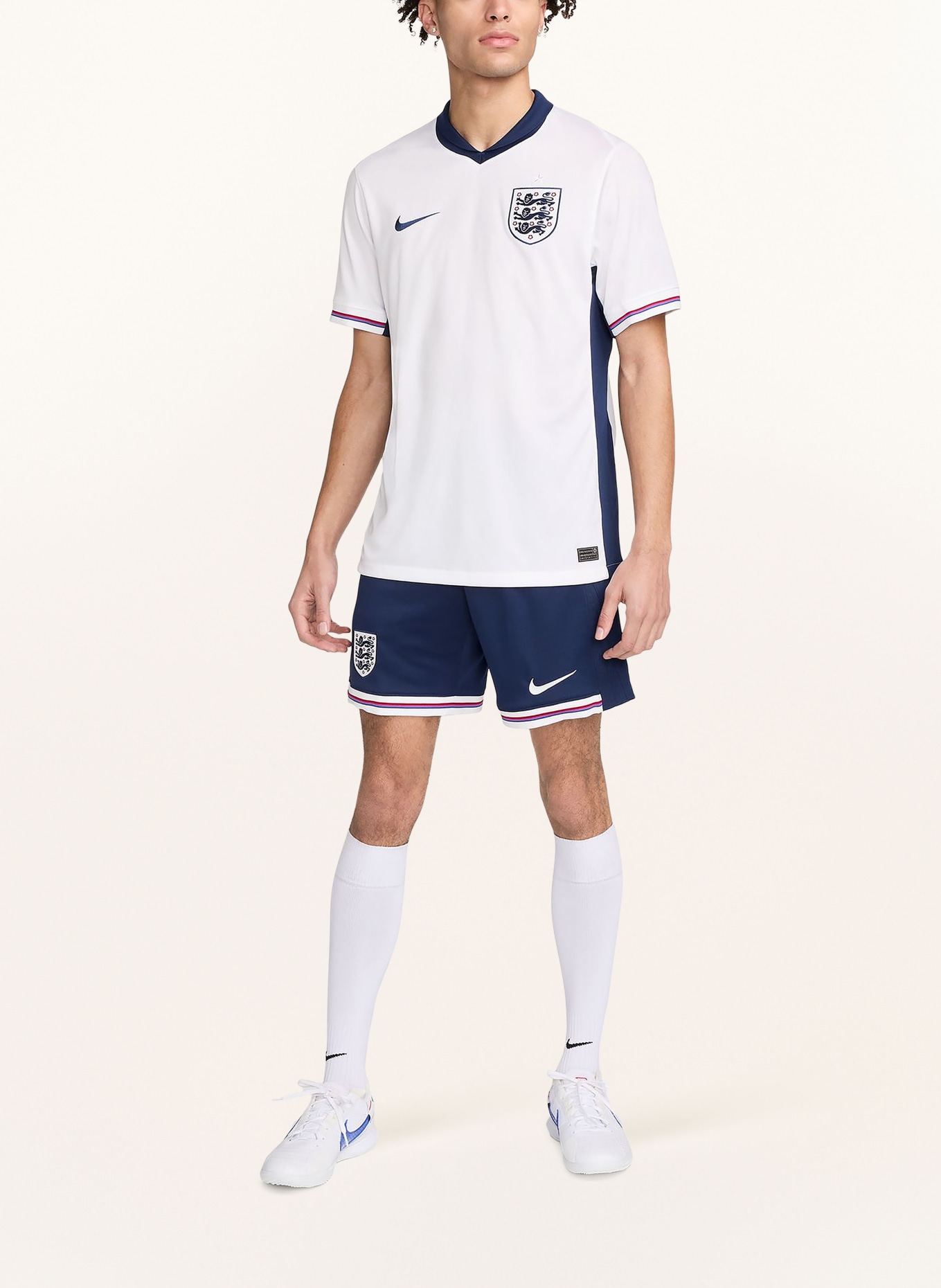 Nike Domácí dres Velké Británie 2024/25 pro muže, Barva: BÍLÁ/ TMAVĚ MODRÁ (Obrázek 2)