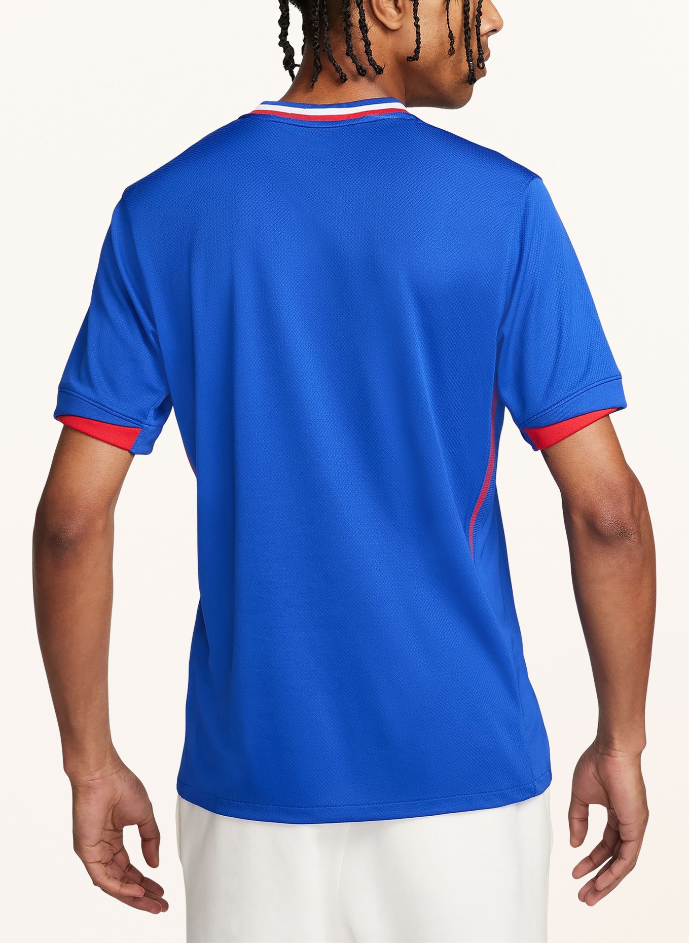 Nike Koszulka domowa Francja 2024 męska, Kolor: GRANATOWY/ CIEMNOŻÓŁTY (Obrazek 3)