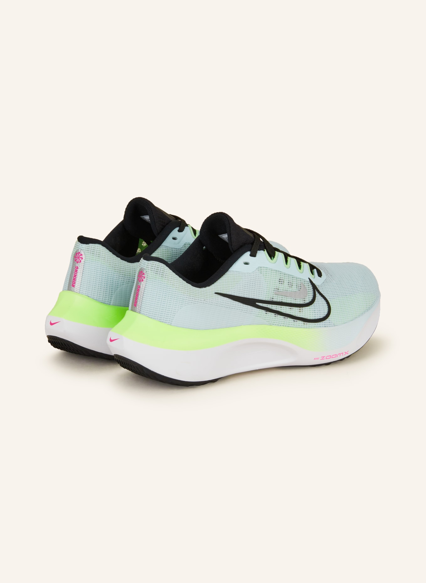 Nike Running shoes ZOOM FLY 5, Color: MINT/ BLACK (Image 2)