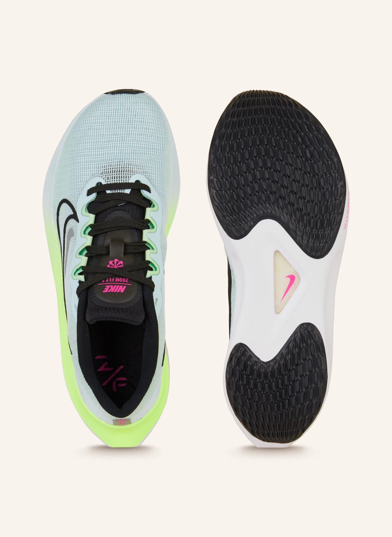Nike Laufschuhe ZOOM FLY 5, Farbe: MINT/ SCHWARZ (Bild 5)