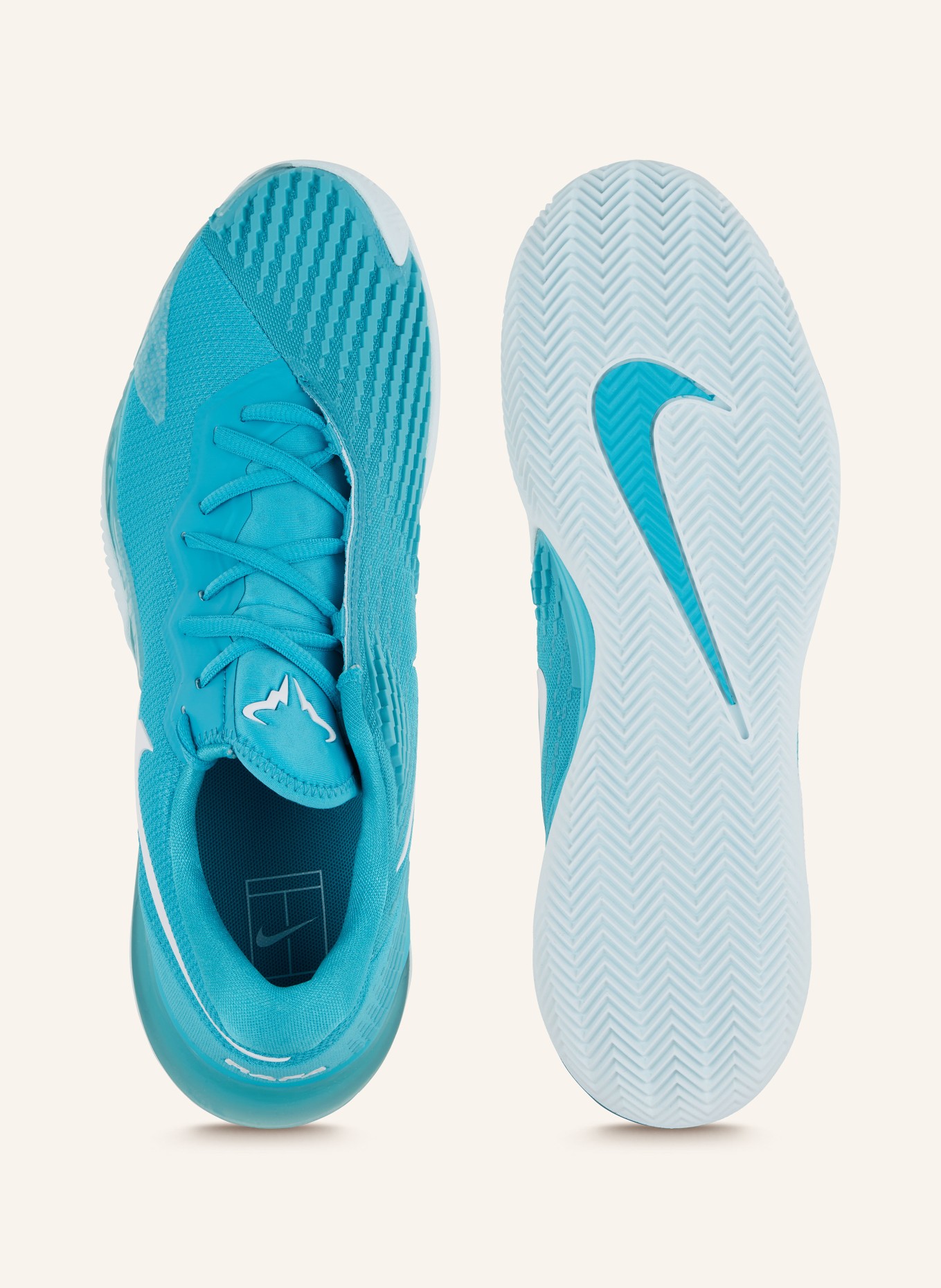 Nike Tennis shoes NIKECOURT AIR ZOOM VAPOR CAGE 4 RAFA, Color: TURQUOISE (Image 5)