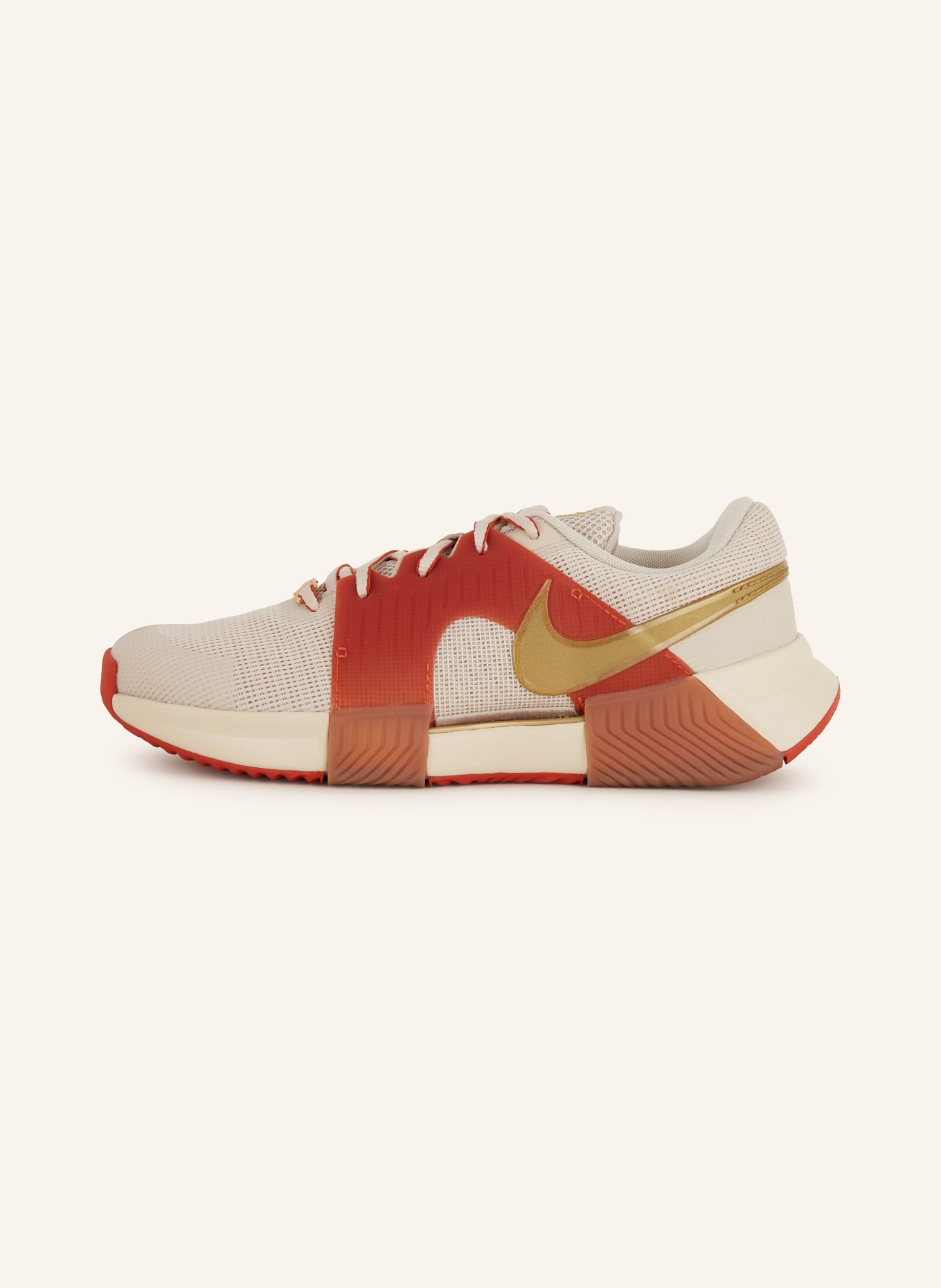 Nike Tennis shoes ZOOM GP CHALLENGE 1 PREMIUM, Color: LIGHT BROWN/ RED (Image 4)