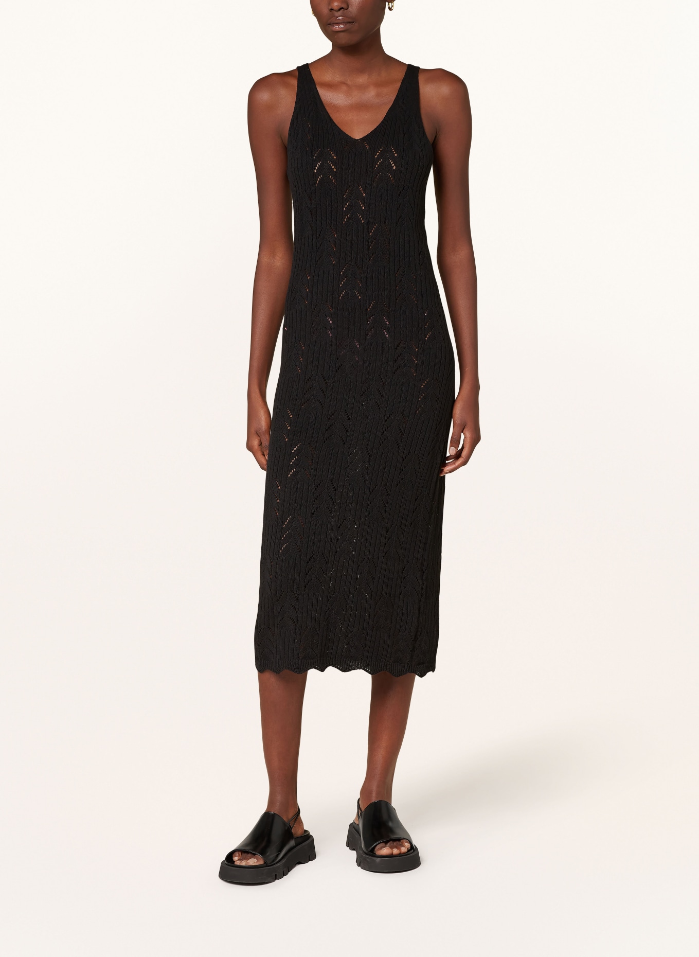 ONLY Knit dress, Color: BLACK (Image 2)