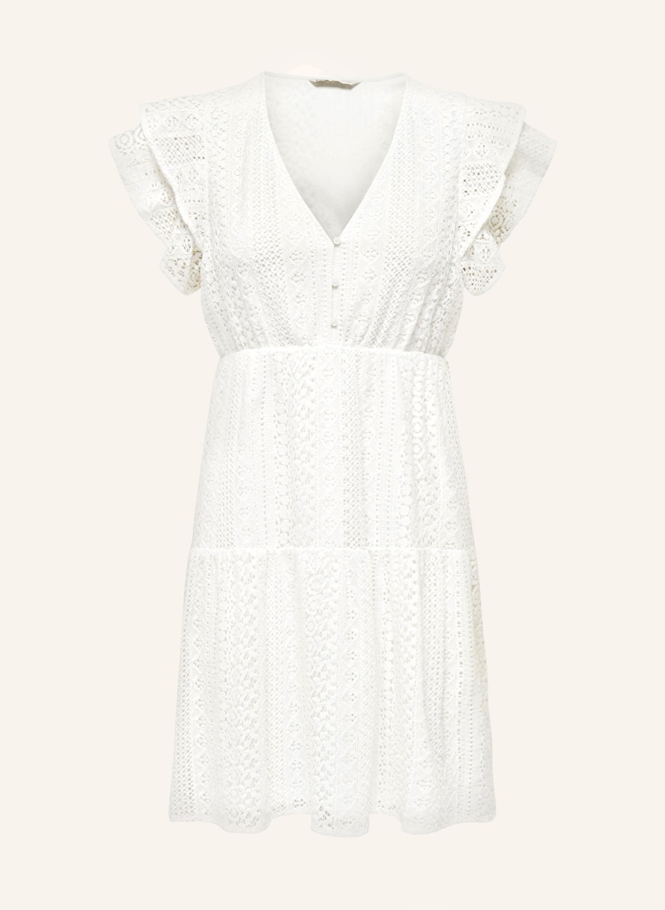 ONLY Lace dress, Color: WHITE (Image 1)
