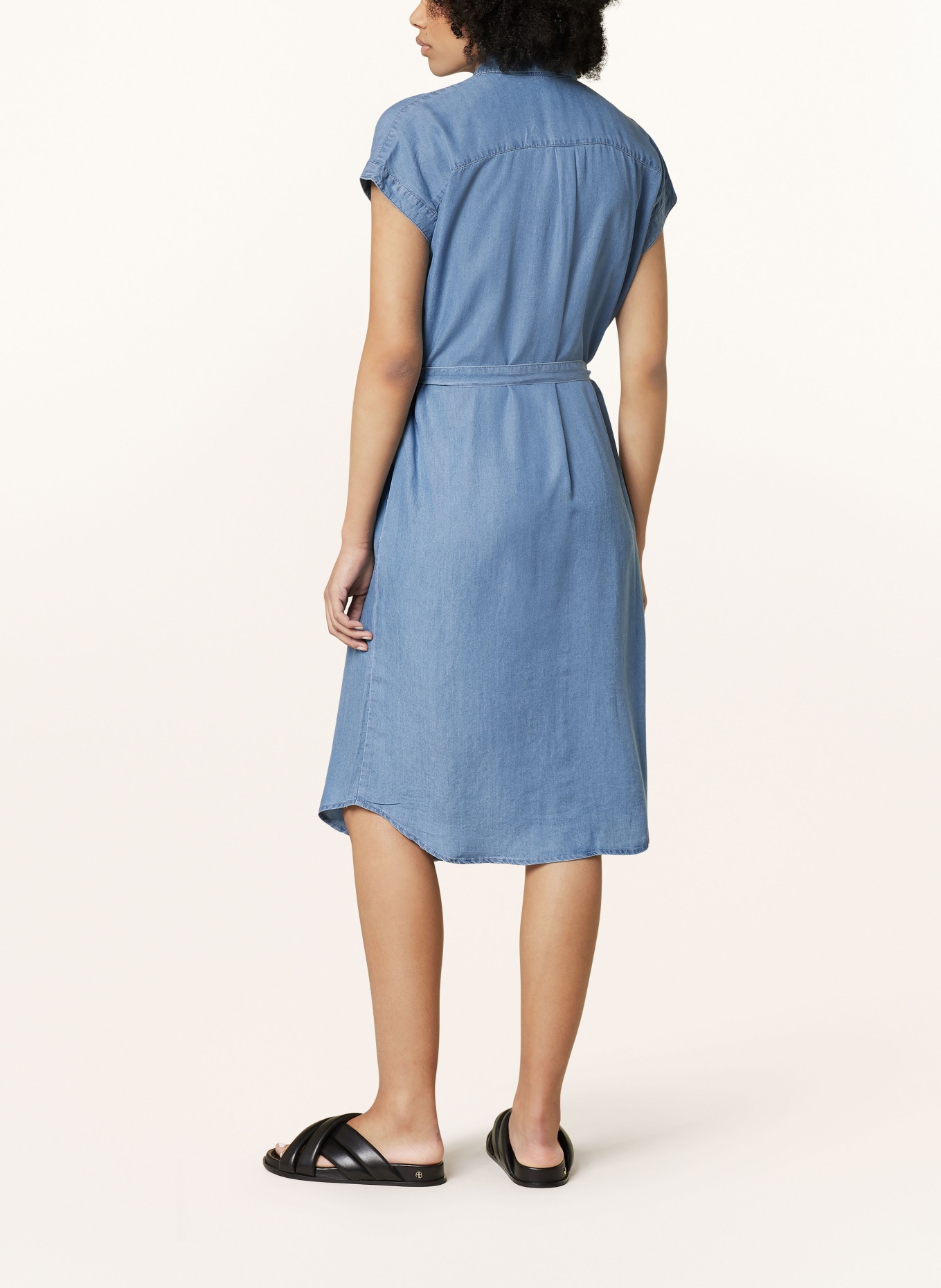 ONLY Shirt dress in denim look, Color: BLUE (Image 3)