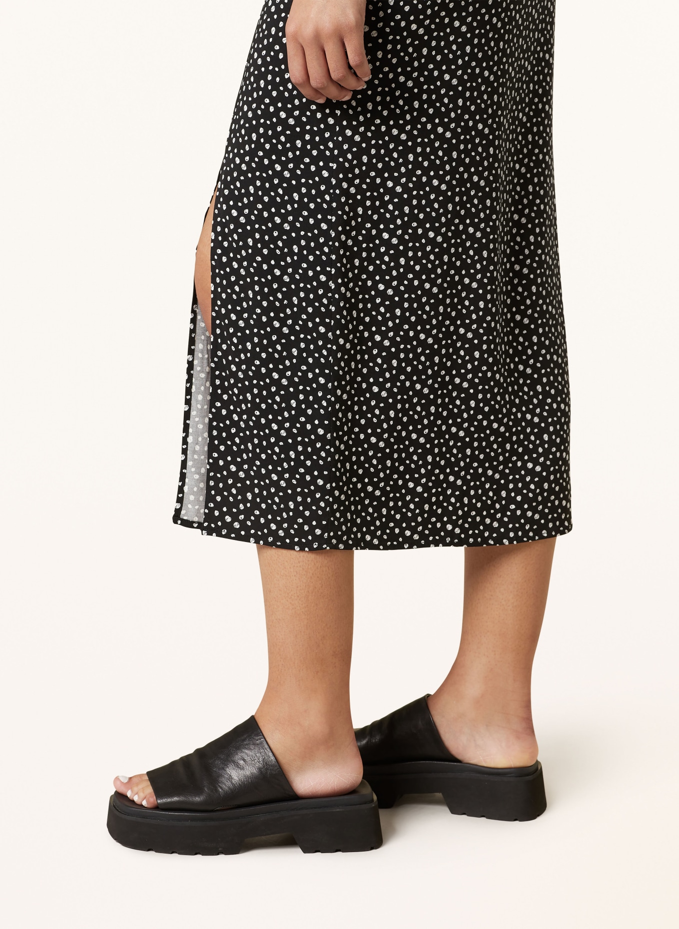 ONLY Skirt, Color: BLACK/ WHITE (Image 4)